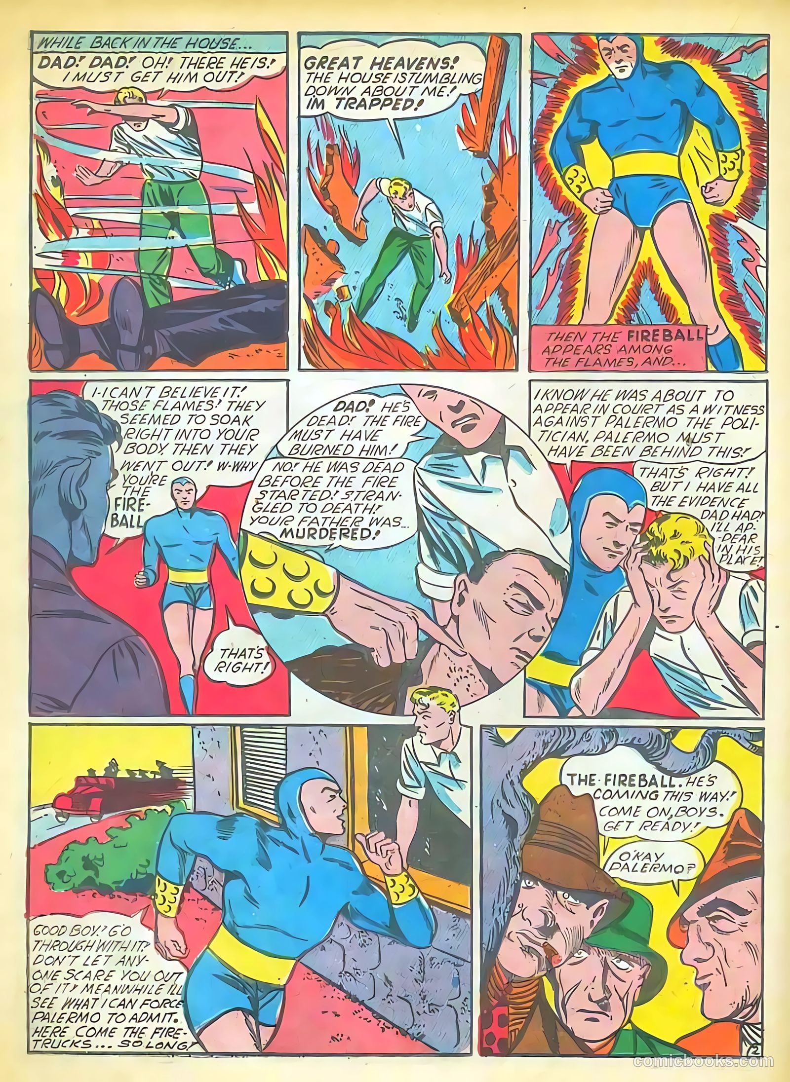 Pep Comics #18 (1941) — page 35 of 68