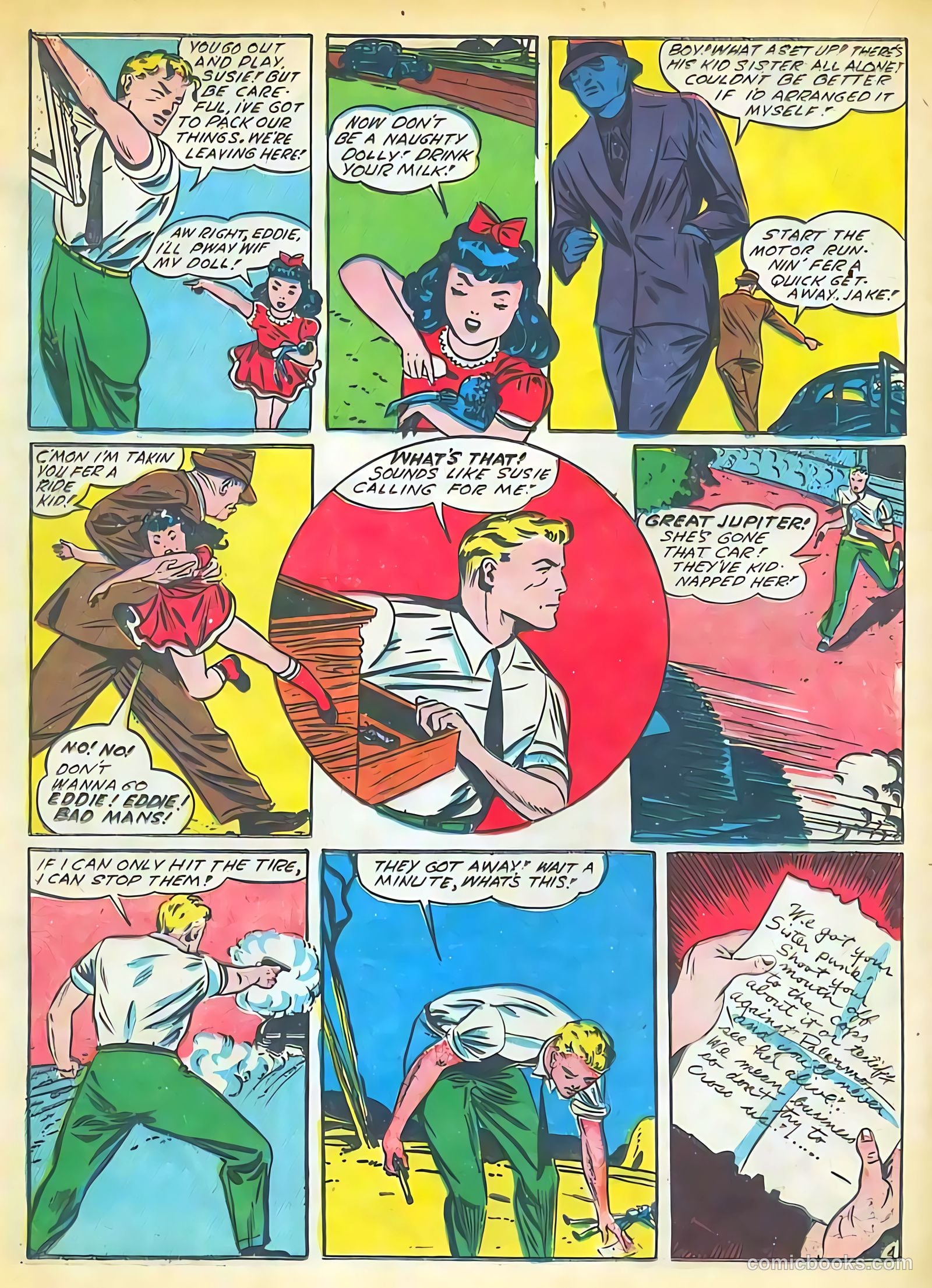 Pep Comics #18 (1941) — page 37 of 68