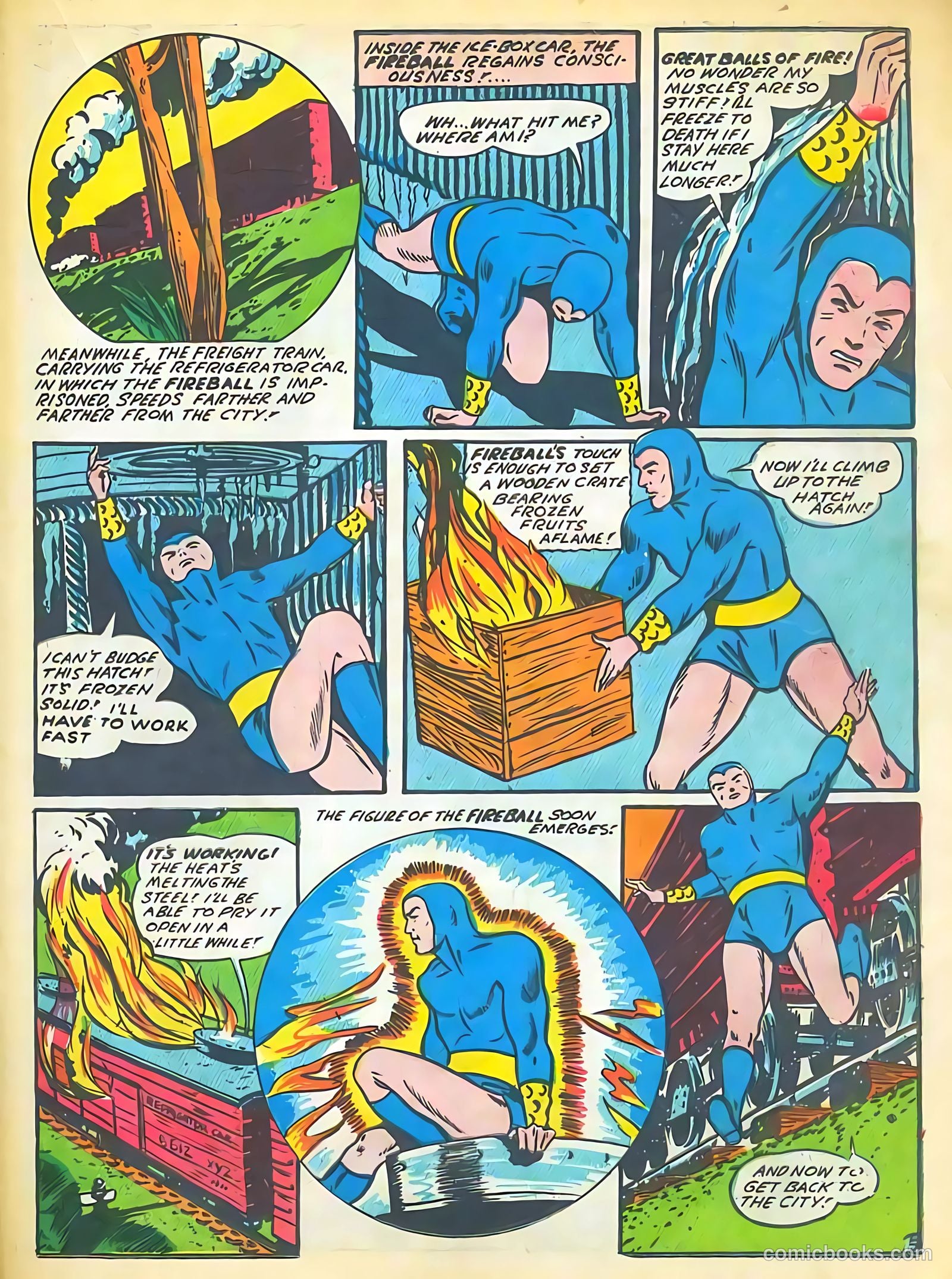 Pep Comics #18 (1941) — page 38 of 68