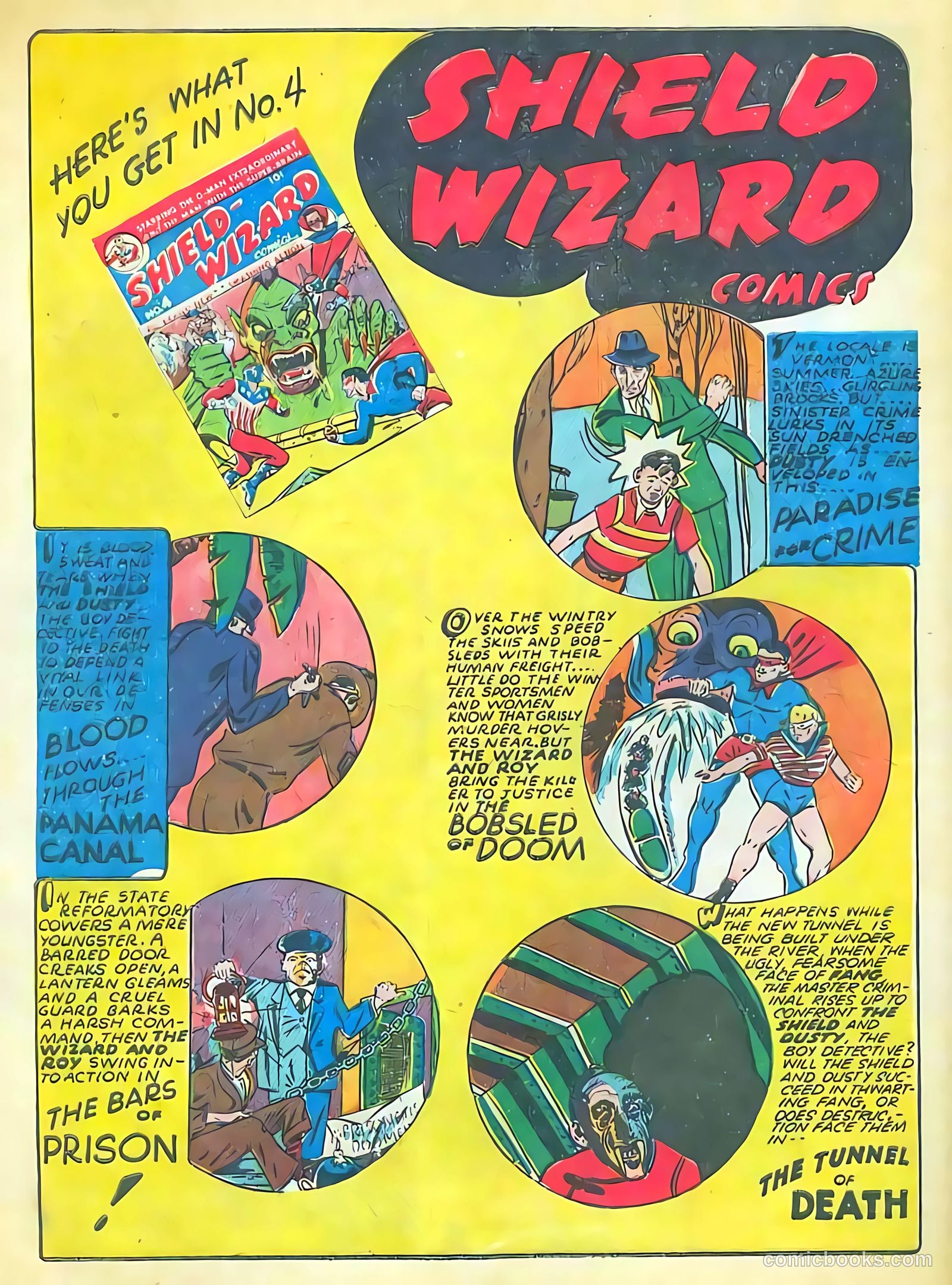 Pep Comics #18 (1941) — page 41 of 68