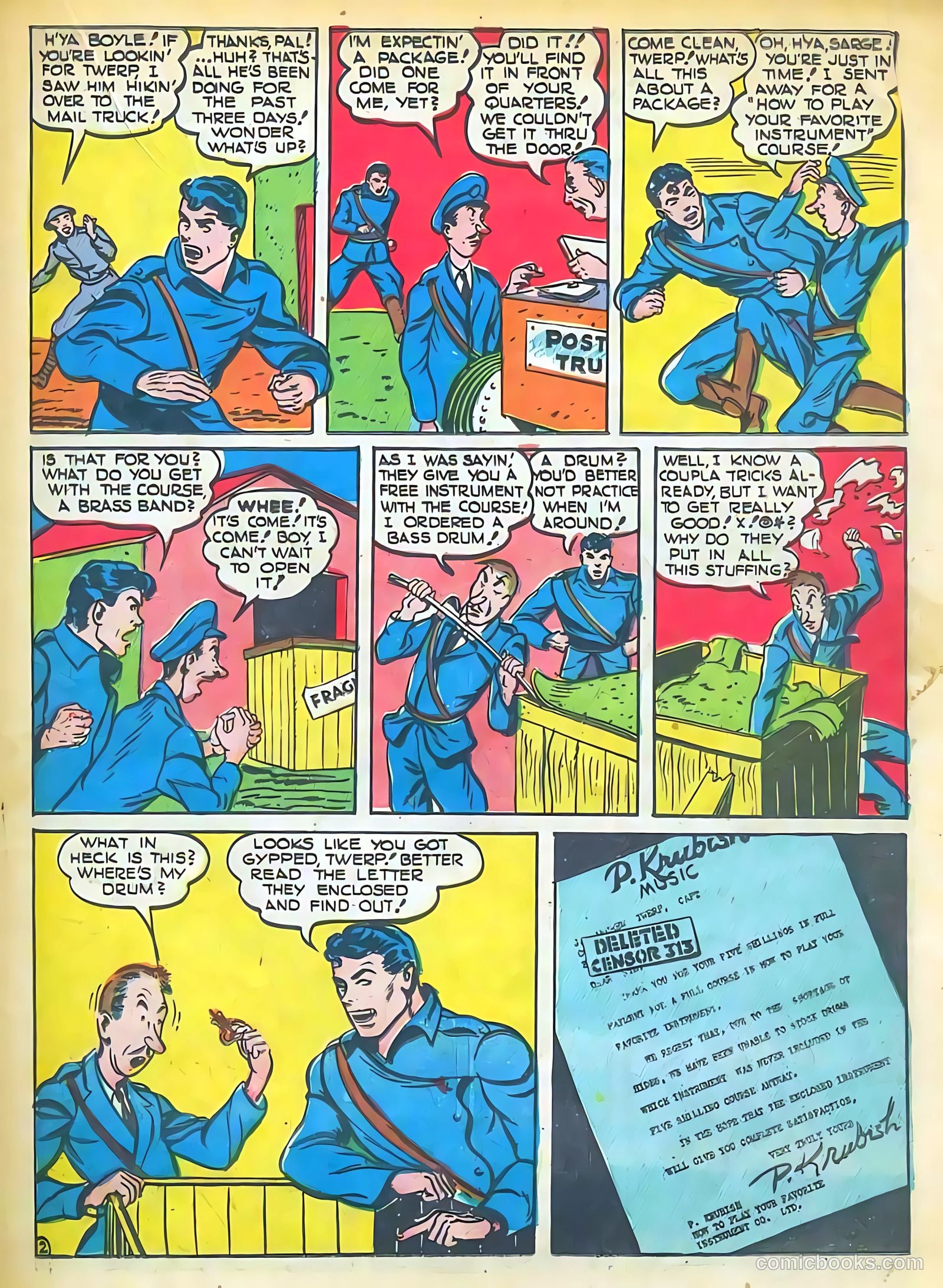 Pep Comics #18 (1941) — page 43 of 68