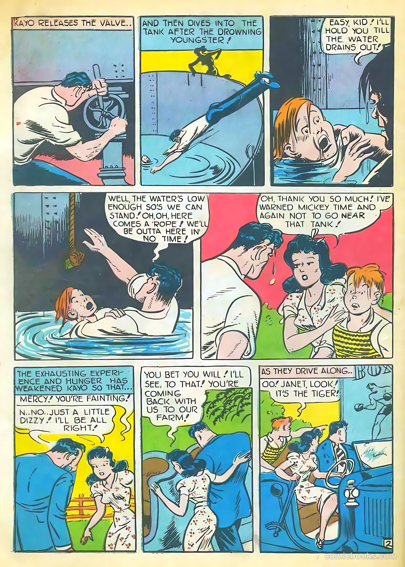 Pep Comics #18 (1941) — page 56 of 68