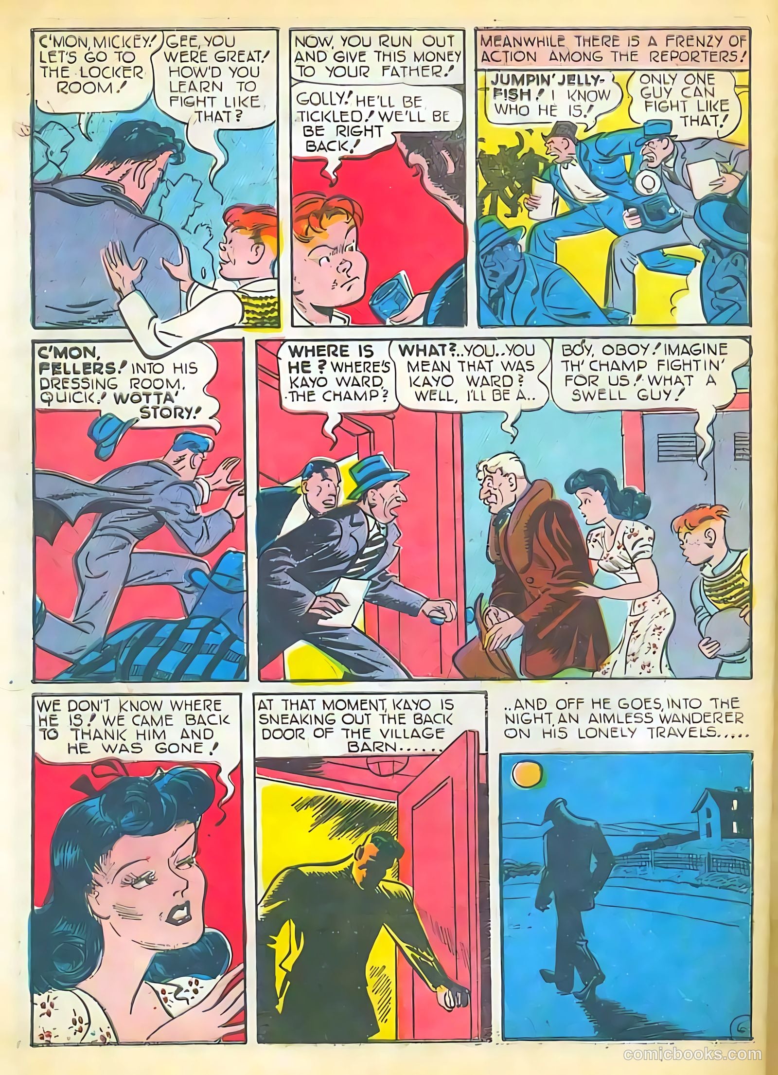 Pep Comics #18 (1941) — page 60 of 68