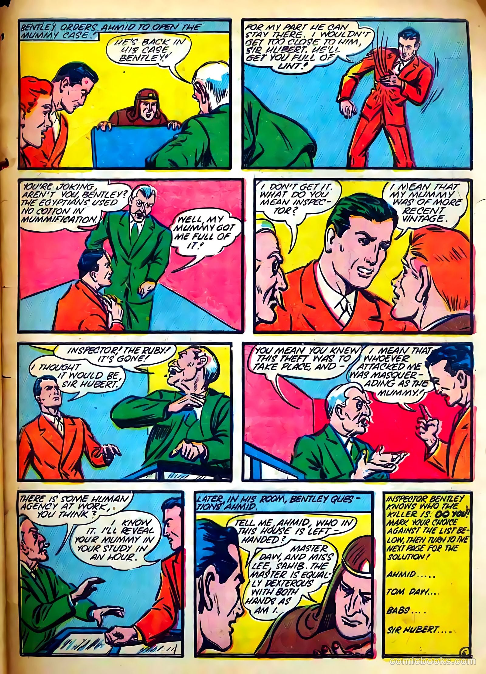 Pep Comics #18 (1941) — page 65 of 68