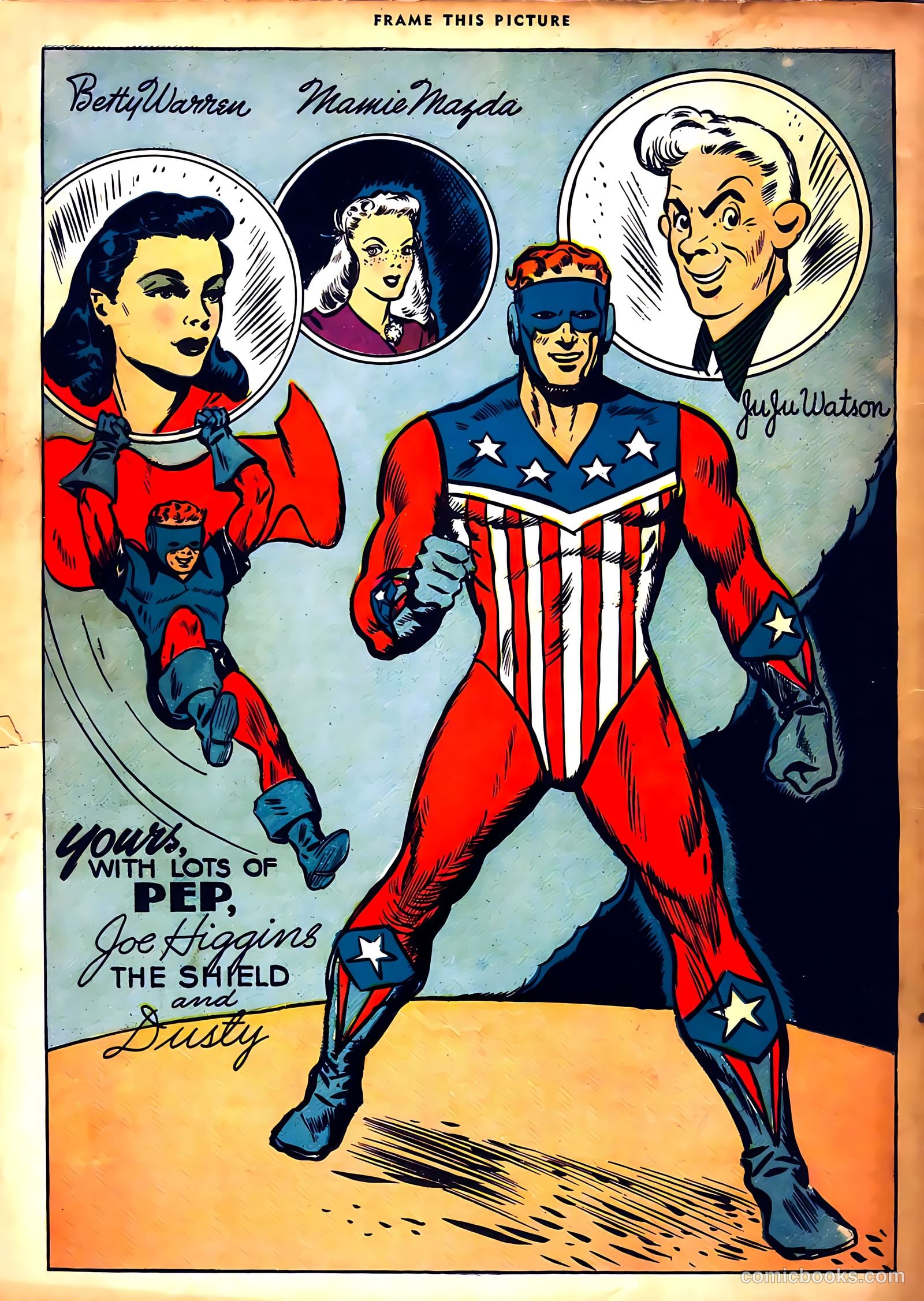 Pep Comics #18 (1941) — page 68 of 68