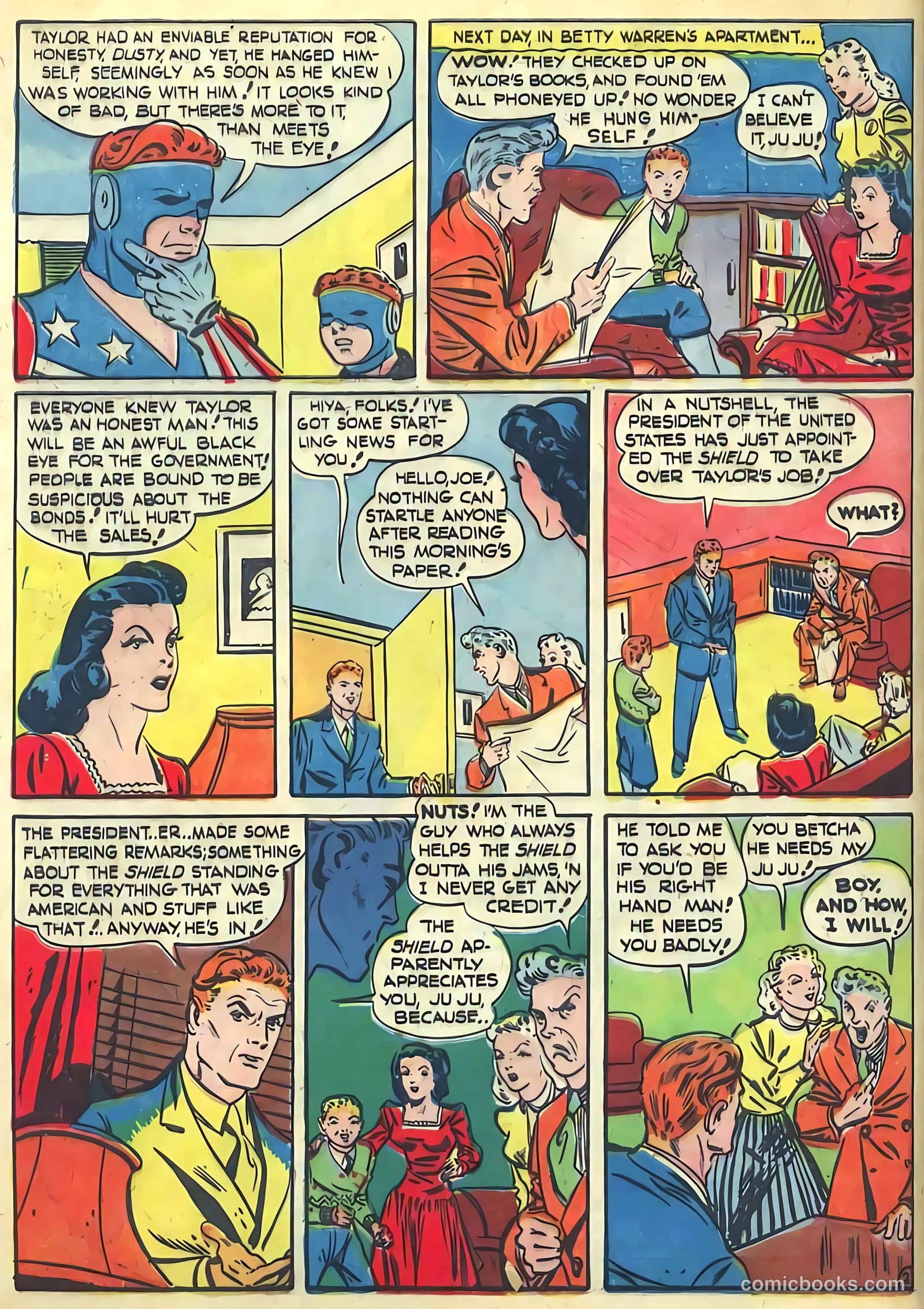 Pep Comics #19 (1941) — page 4 of 68
