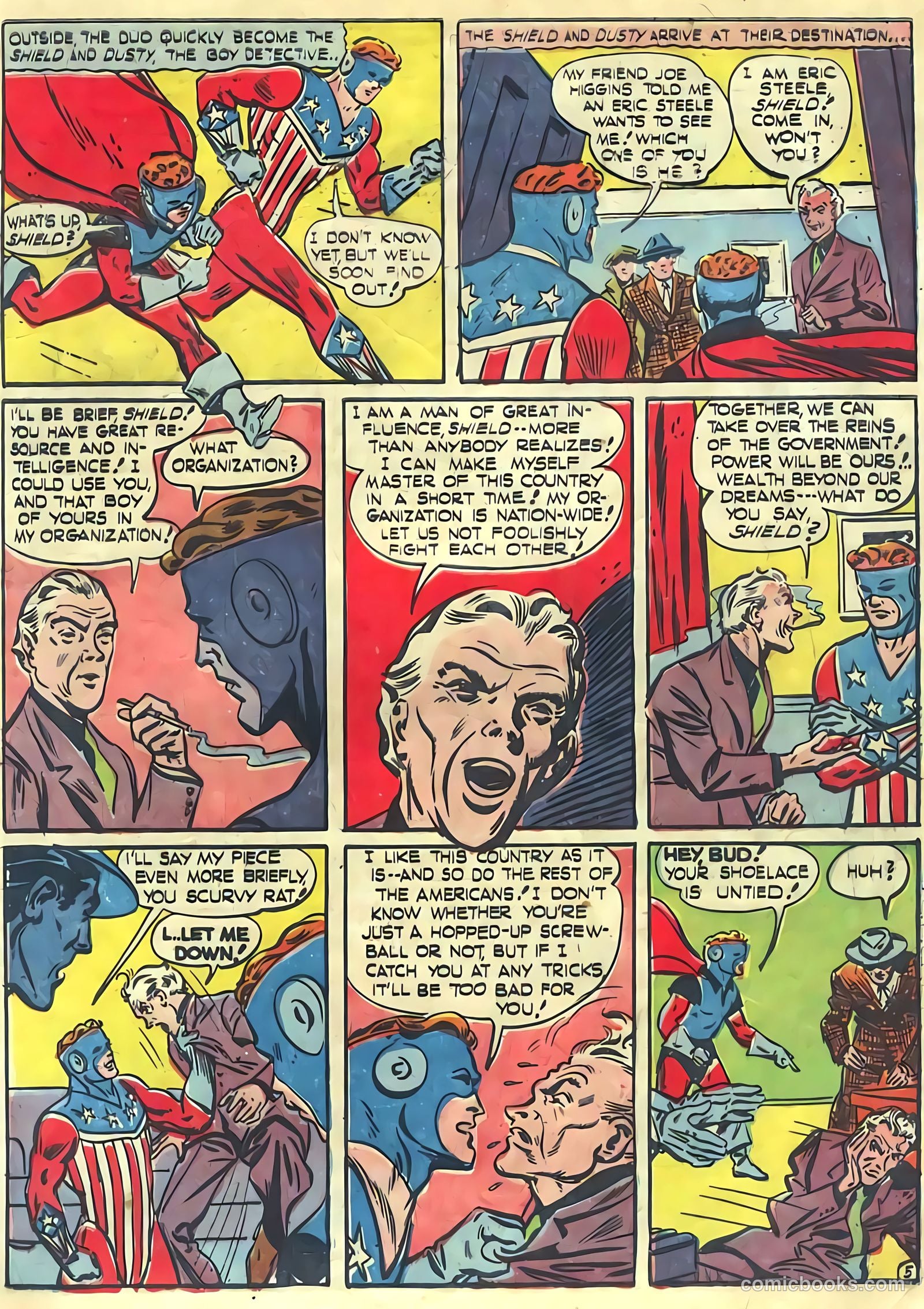 Pep Comics #19 (1941) — page 7 of 68