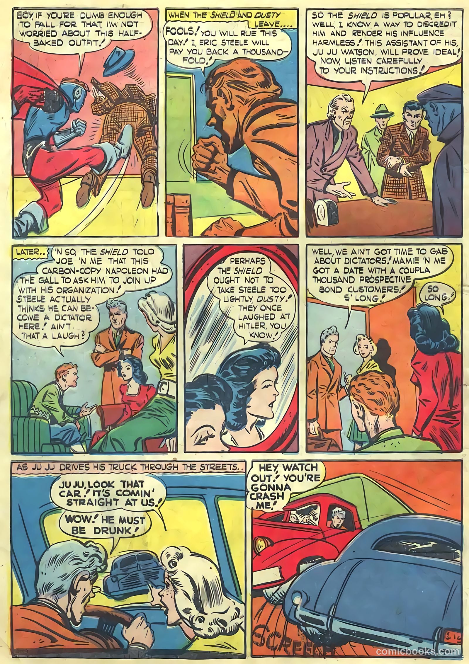Pep Comics #19 (1941) — page 8 of 68