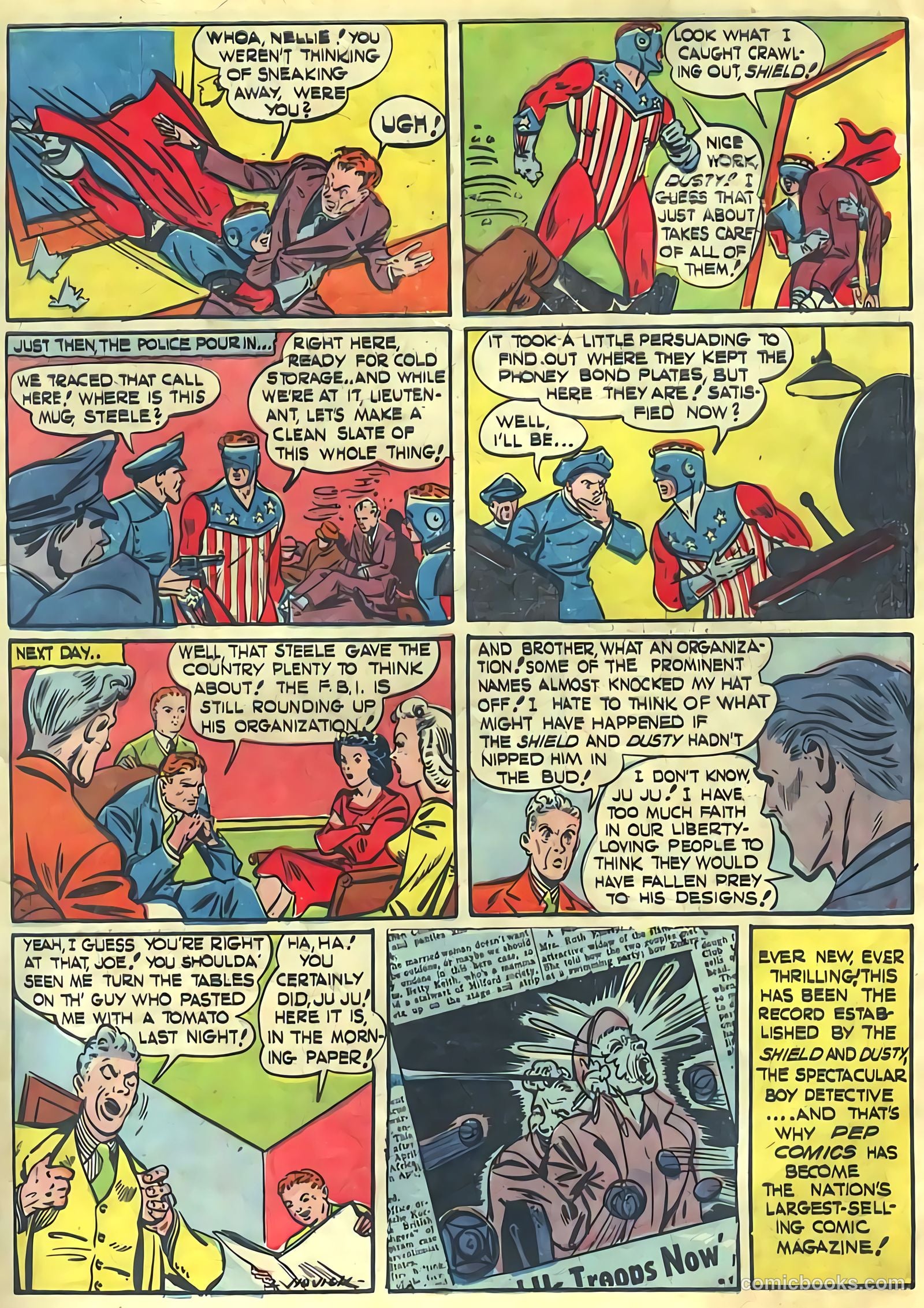 Pep Comics #19 (1941) — page 15 of 68