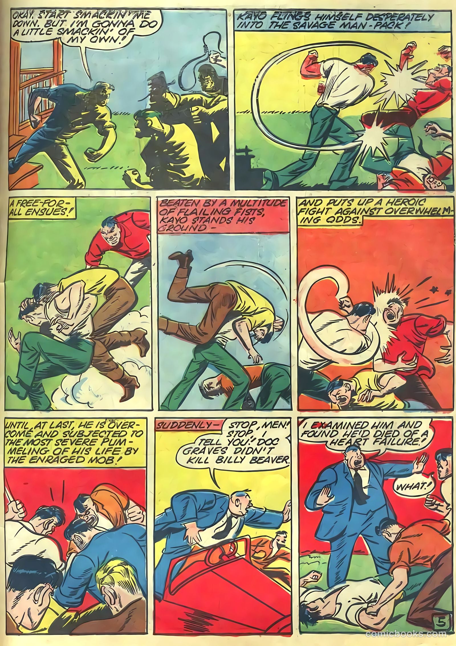 Pep Comics #19 (1941) — page 59 of 68