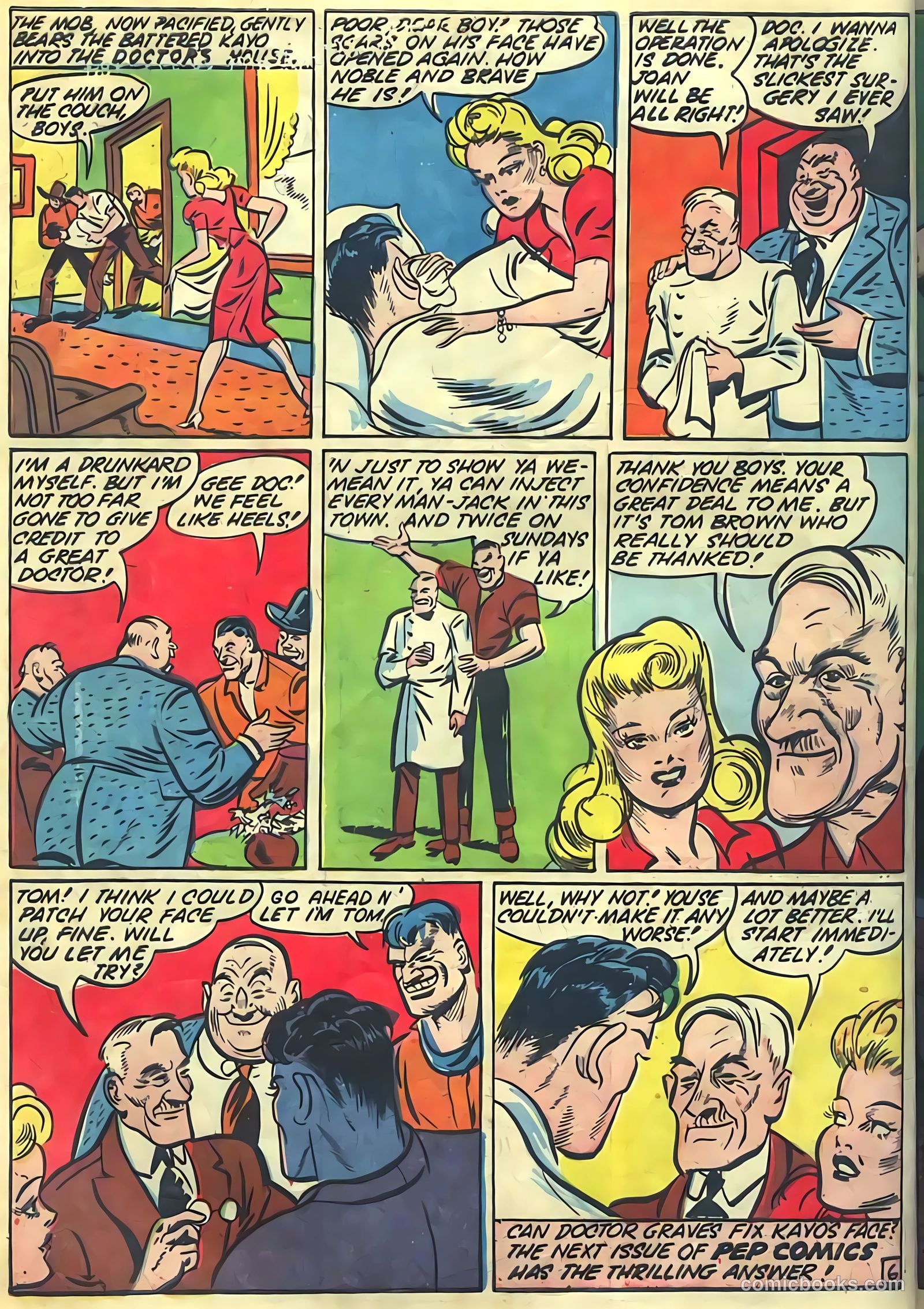 Pep Comics #19 (1941) — page 60 of 68