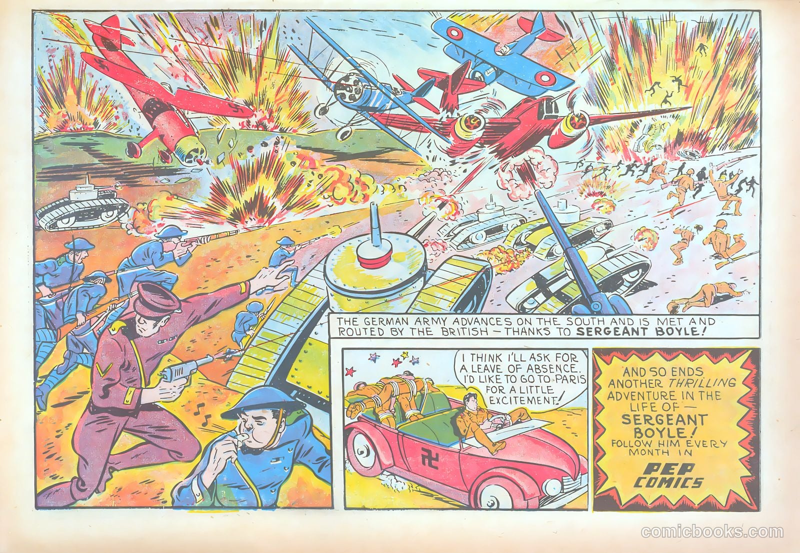 Pep Comics #2 (1940) — page 39 of 68