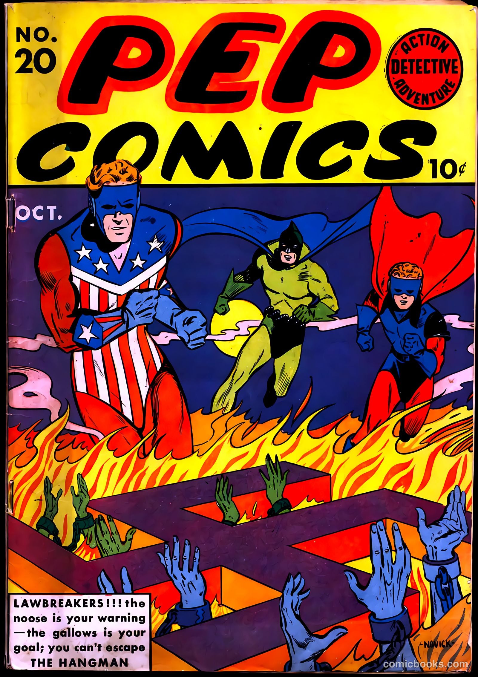 Pep Comics #20 (1941) — page 2 of 69