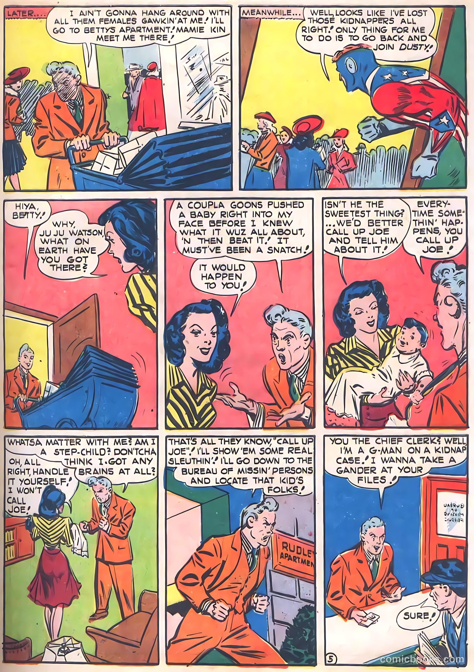 Pep Comics #20 (1941) — page 8 of 69