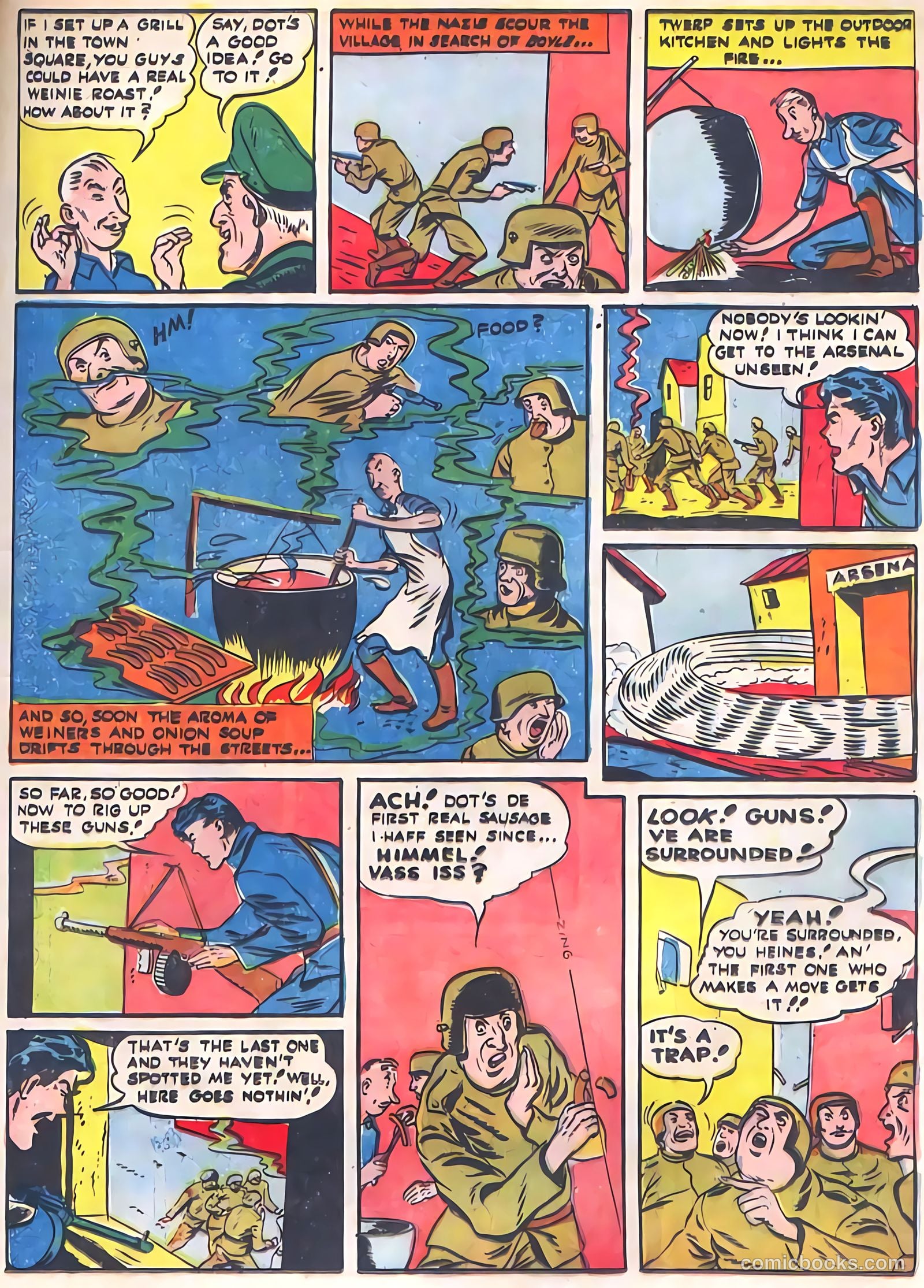 Pep Comics #20 (1941) — page 40 of 69