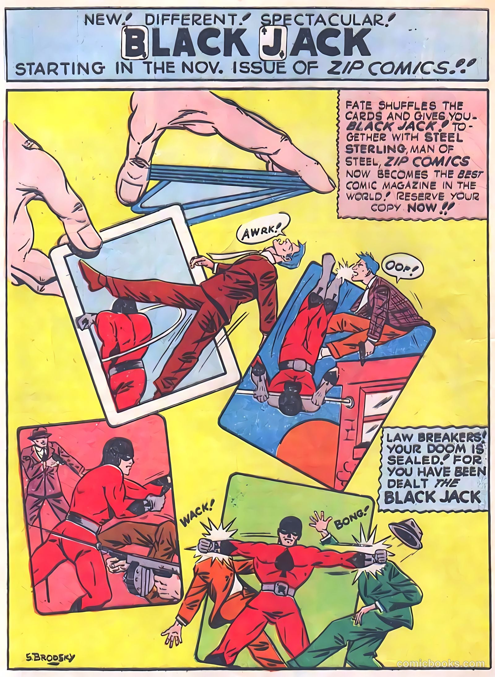 Pep Comics #20 (1941) — page 55 of 69