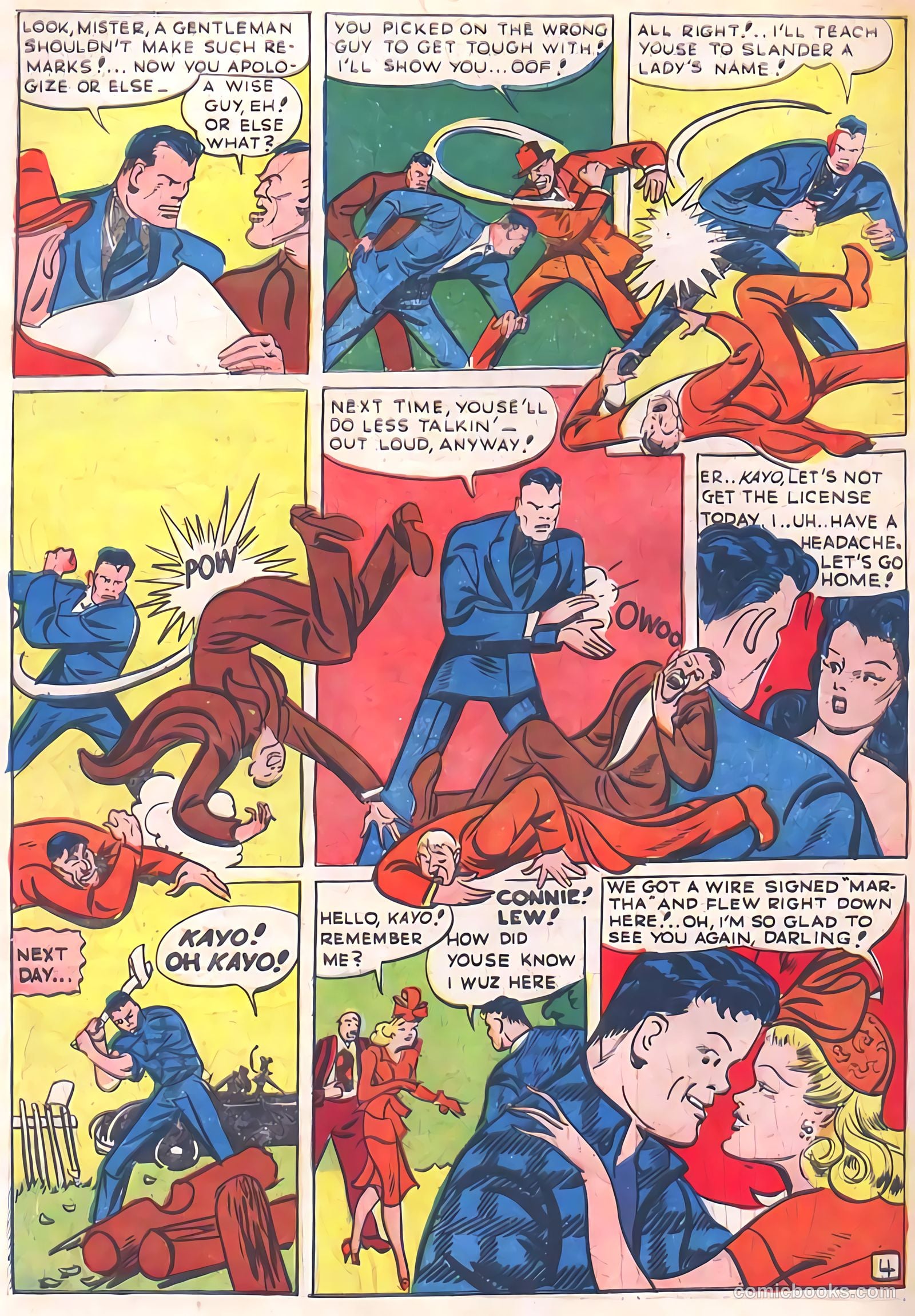 Pep Comics #20 (1941) — page 59 of 69