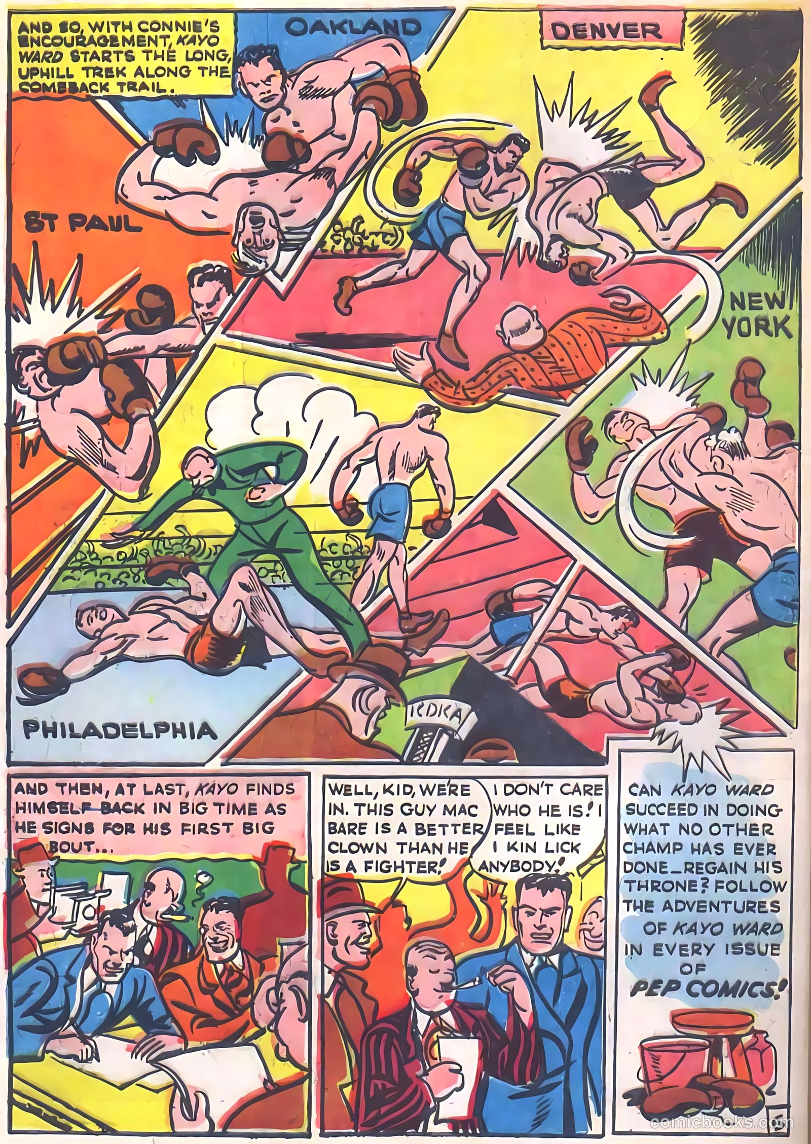 Pep Comics #20 (1941) — page 61 of 69