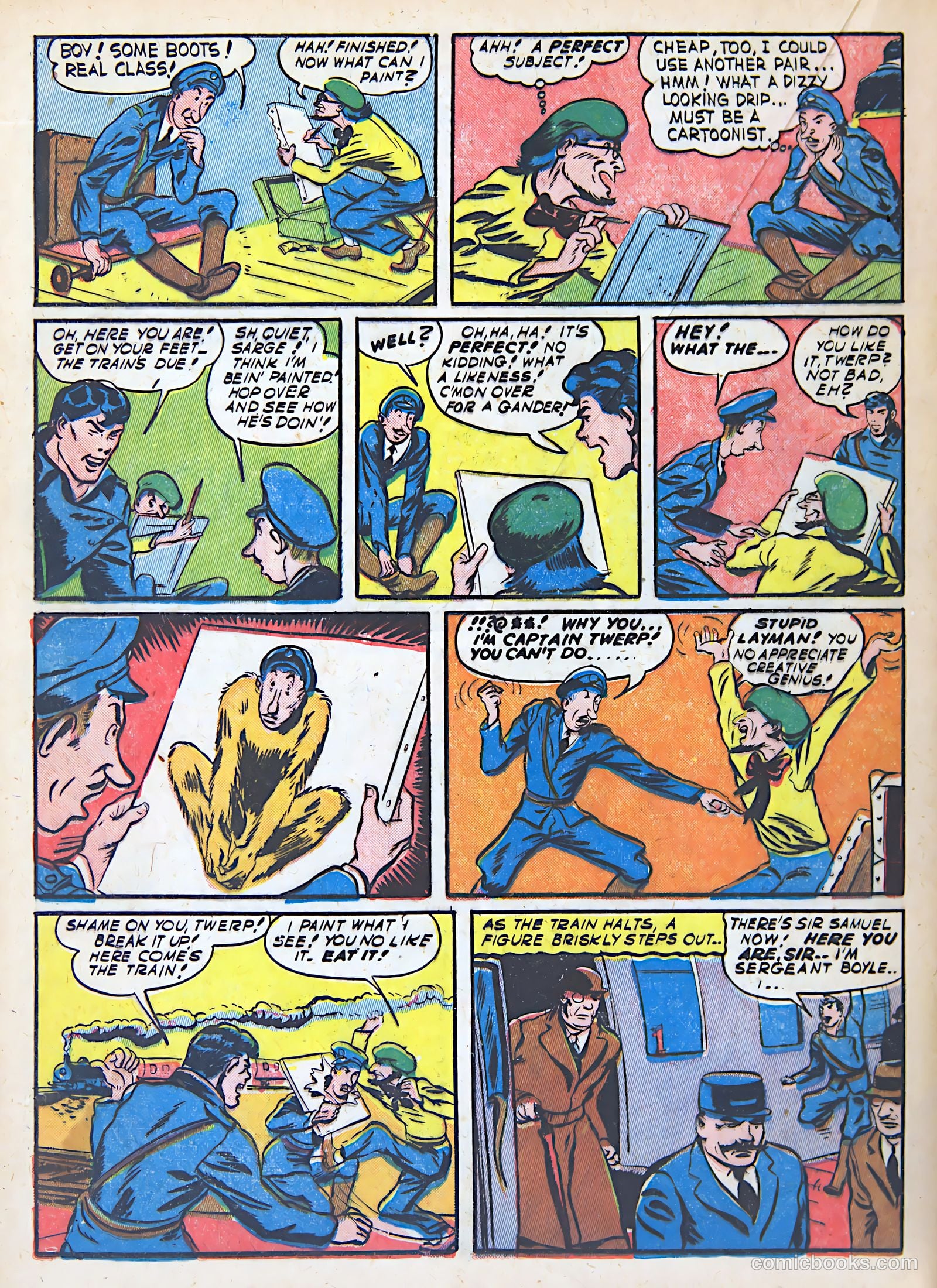 Pep Comics #21 (1941) — page 36 of 68