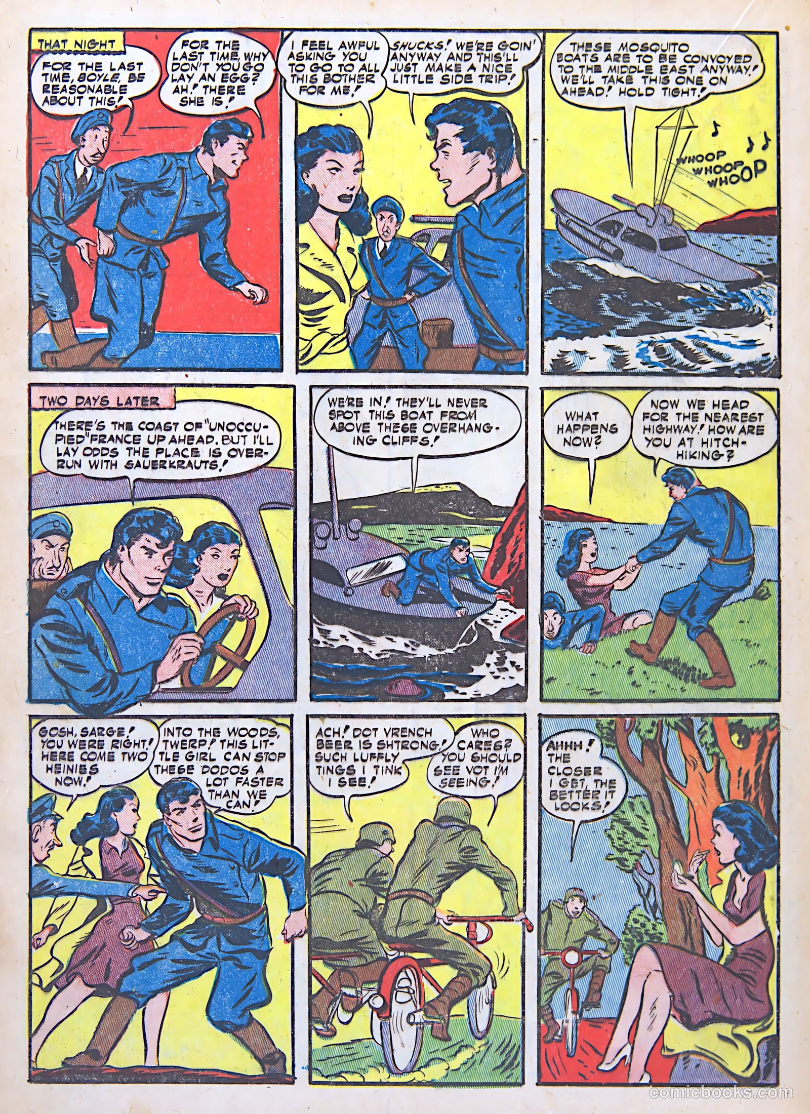 Pep Comics #22 (1941) — page 36 of 68