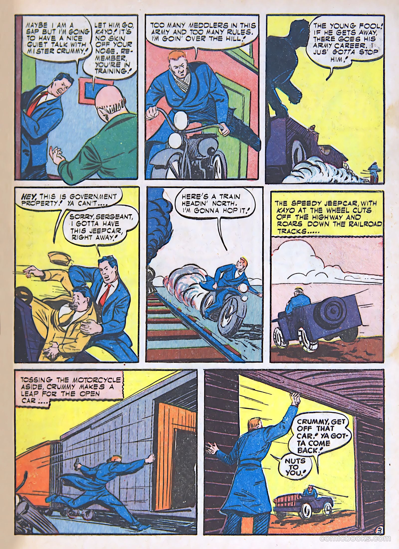 Pep Comics #22 (1941) — page 57 of 68