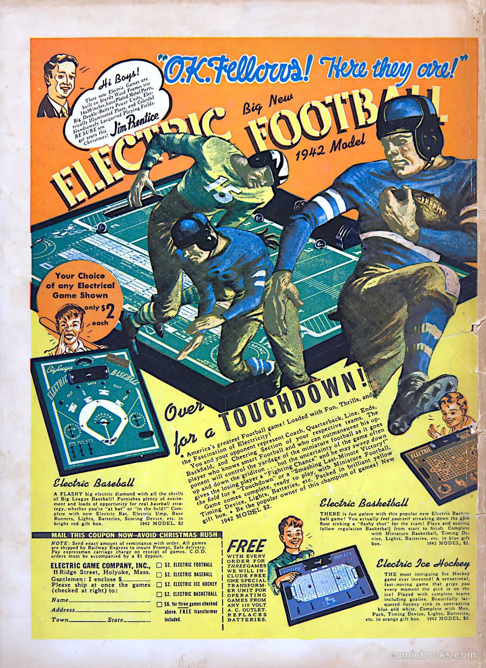 Pep Comics #22 (1941) — page 68 of 68