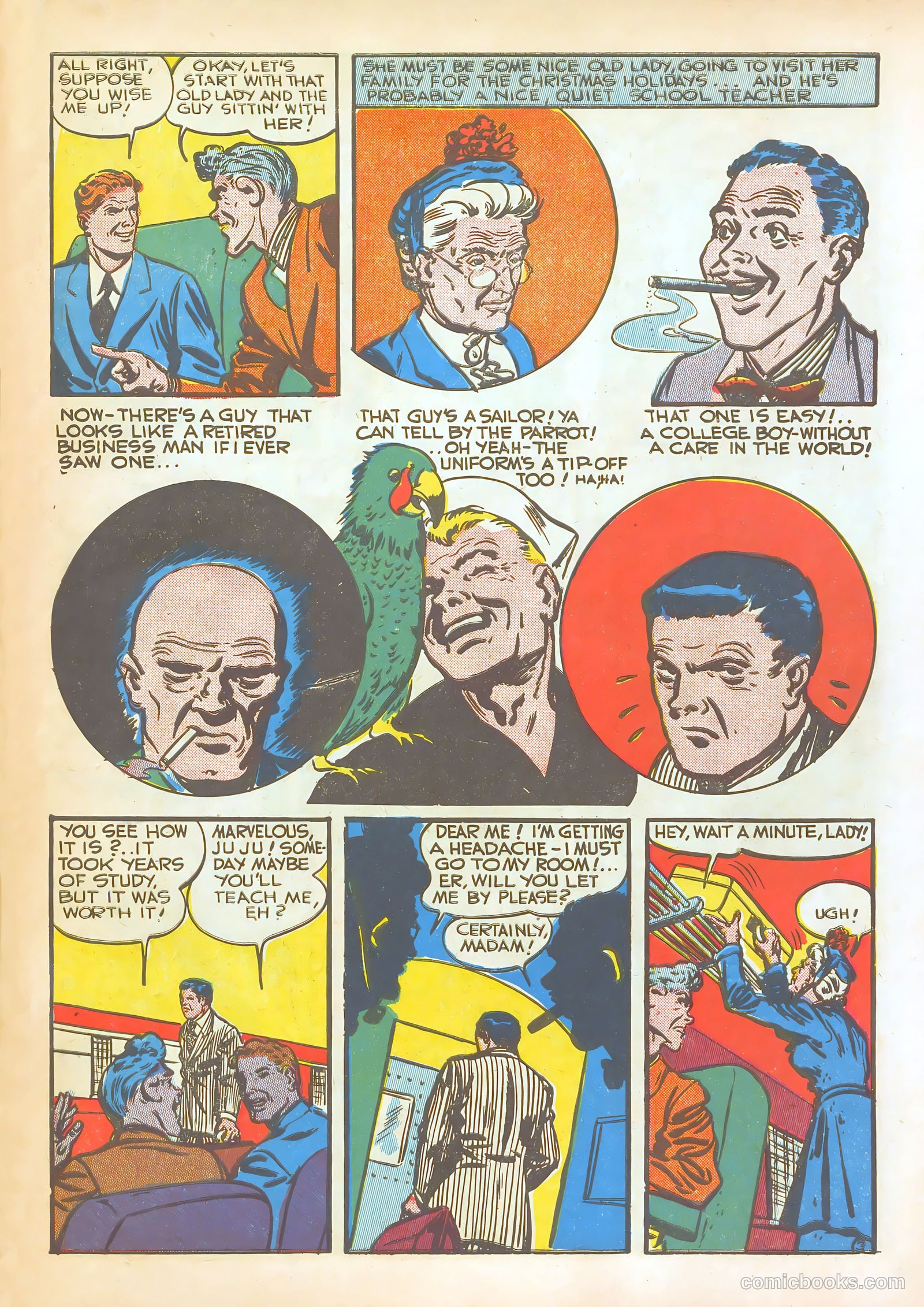 Pep Comics #23 (1942) — page 5 of 68