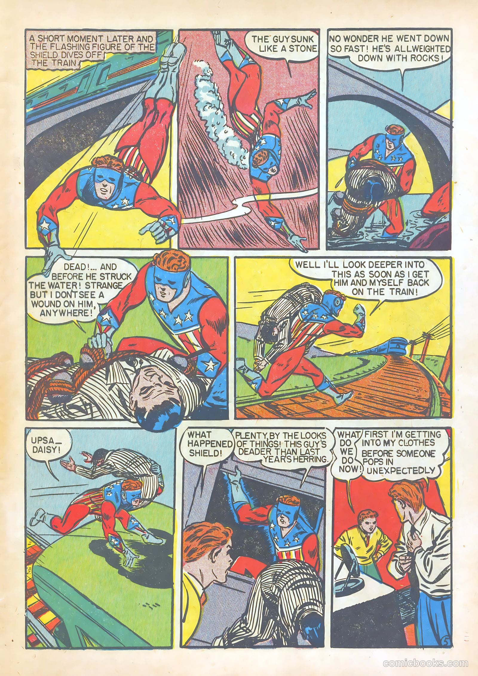 Pep Comics #23 (1942) — page 7 of 68