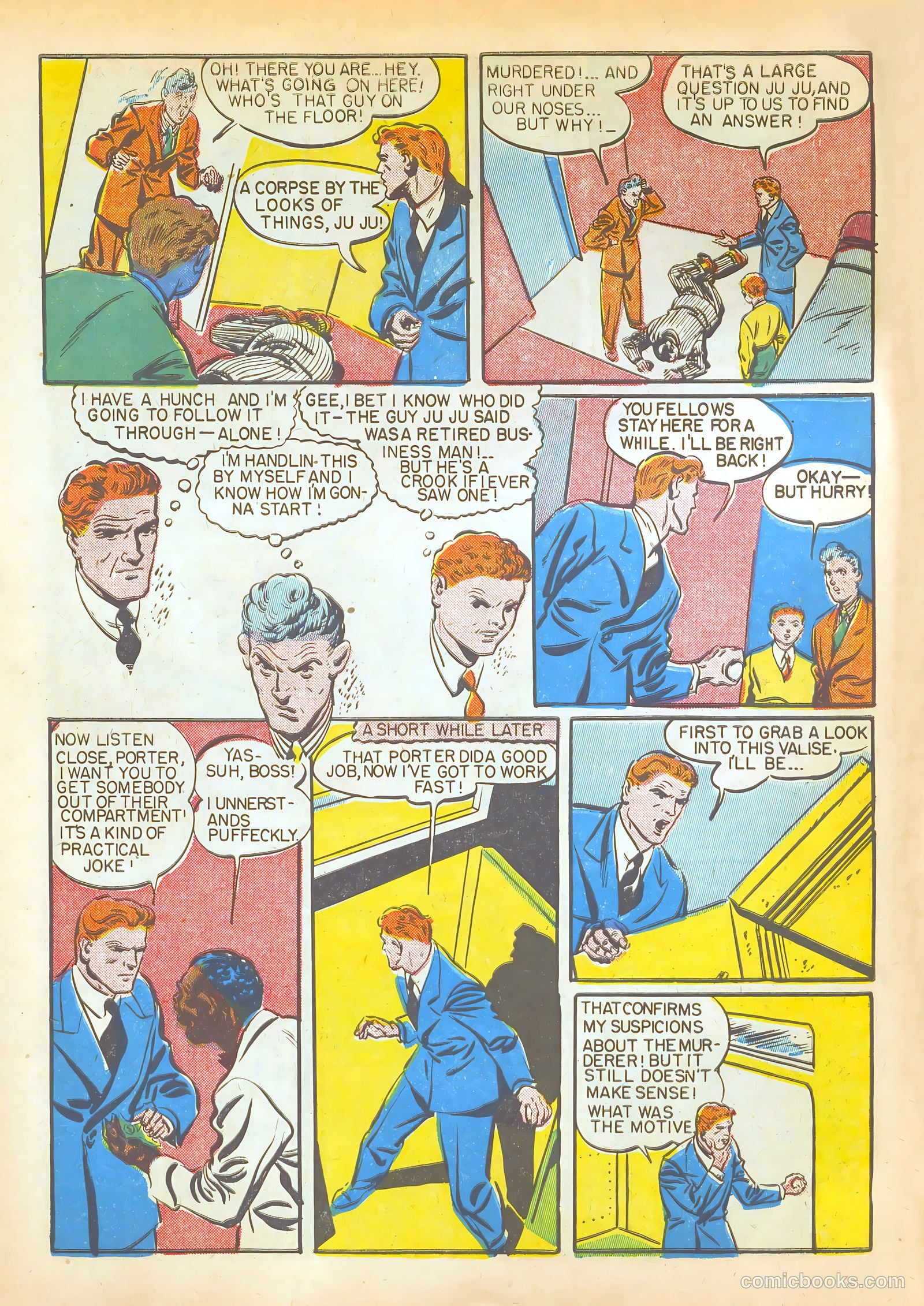 Pep Comics #23 (1942) — page 8 of 68