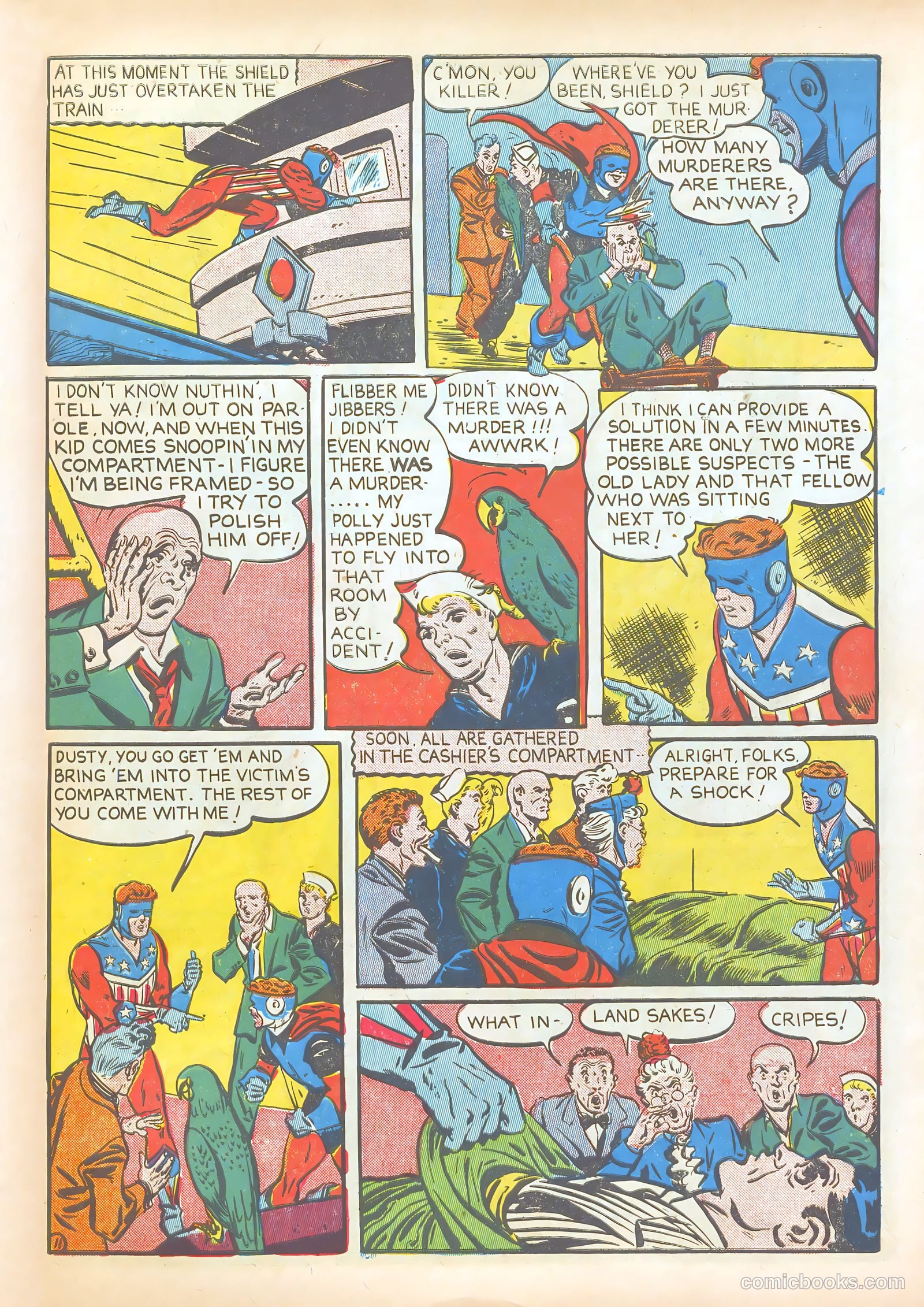 Pep Comics #23 (1942) — page 13 of 68