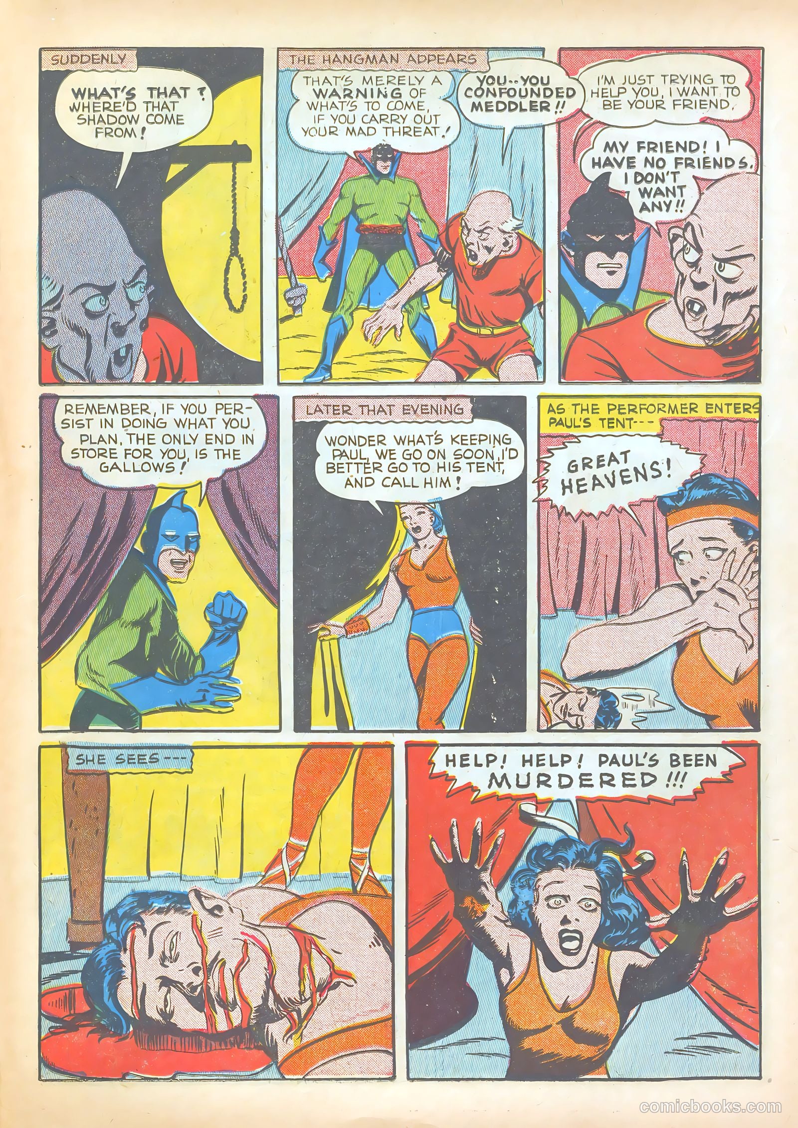 Pep Comics #23 (1942) — page 19 of 68