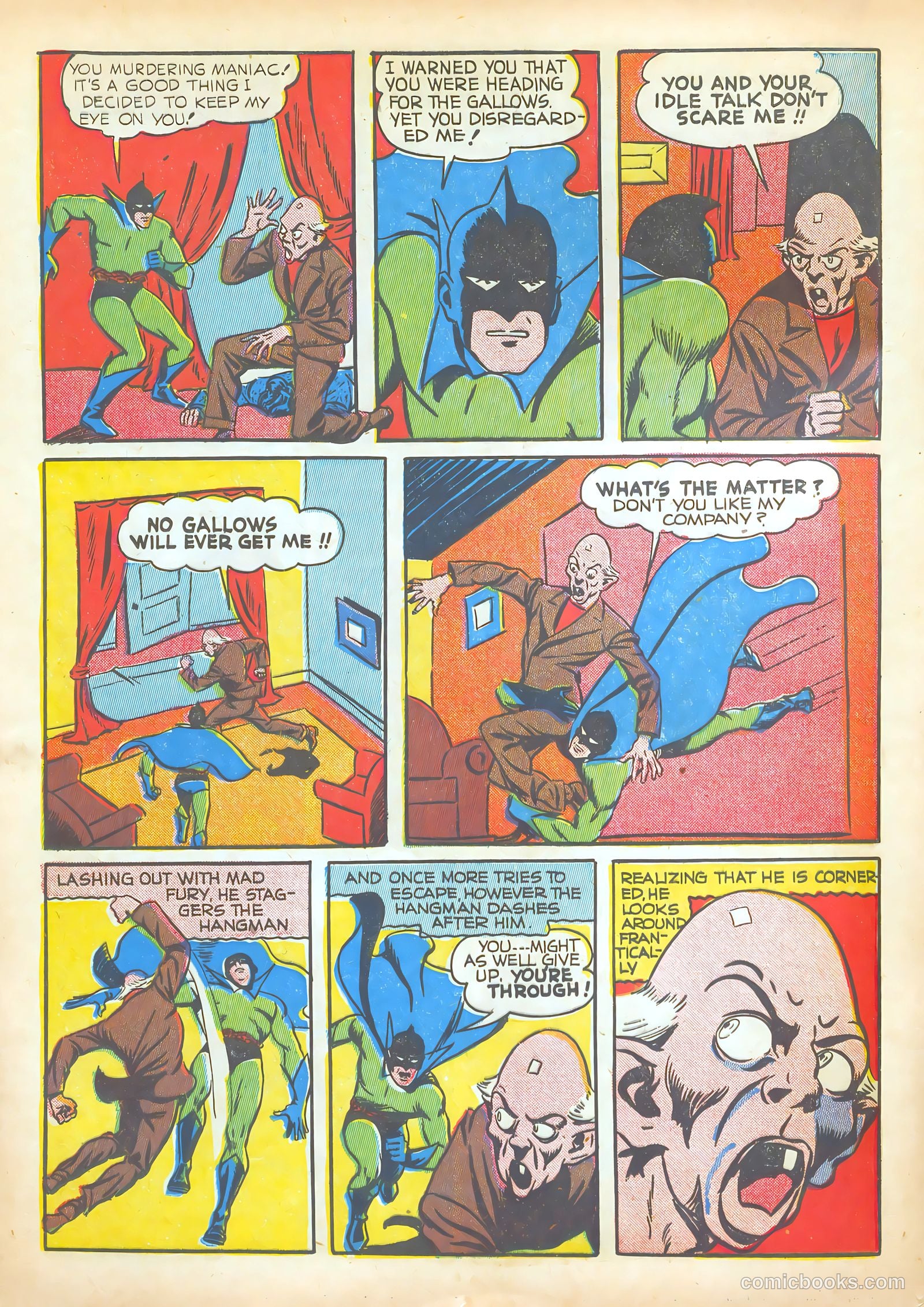 Pep Comics #23 (1942) — page 22 of 68