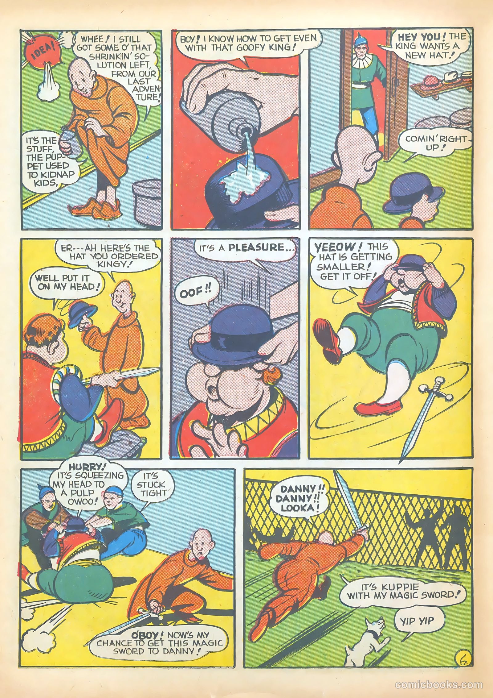 Pep Comics #23 (1942) — page 32 of 68