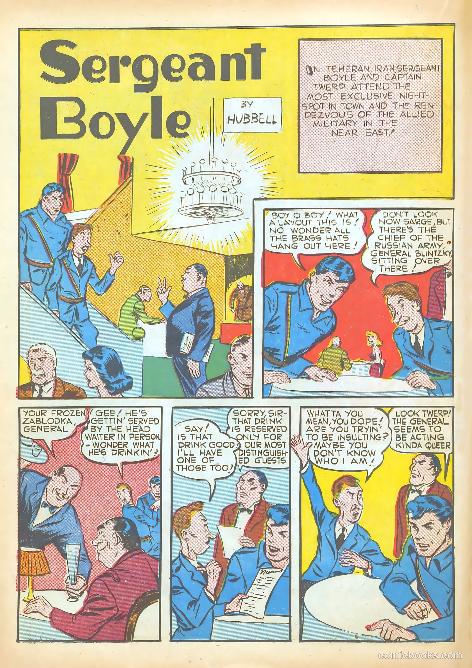 Pep Comics #23 (1942) — page 34 of 68