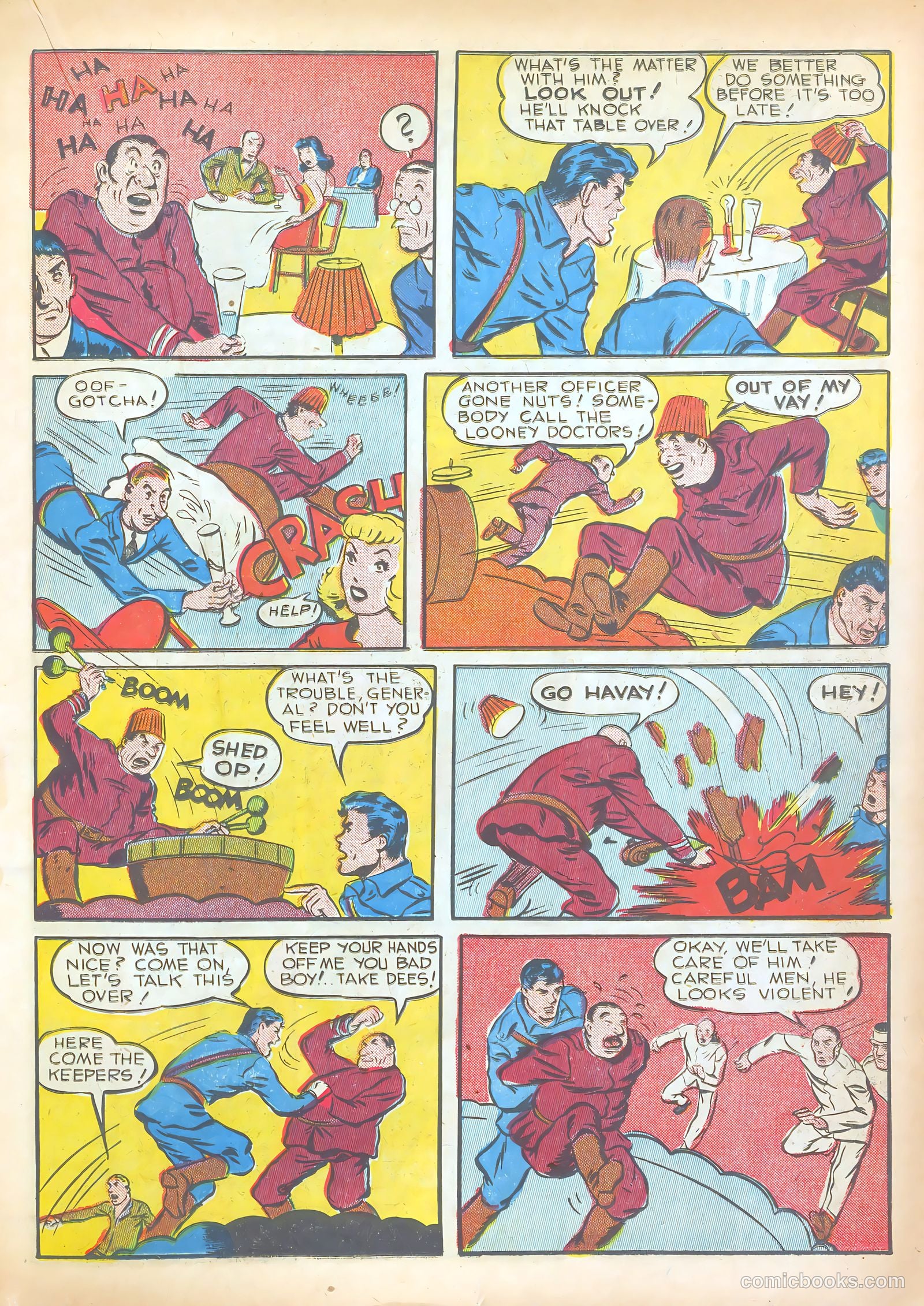 Pep Comics #23 (1942) — page 35 of 68