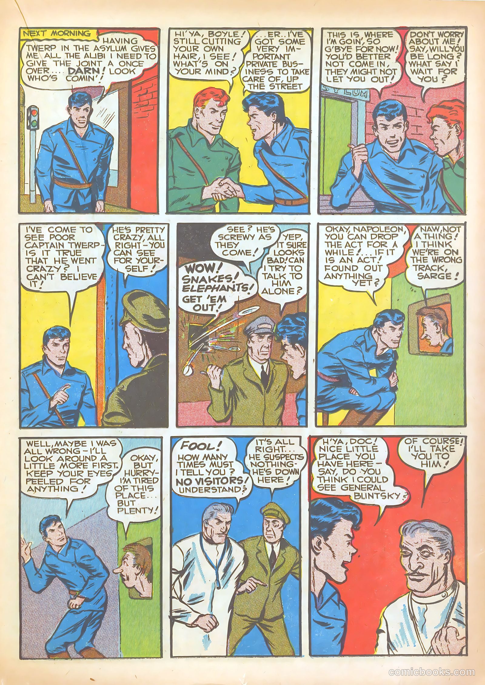 Pep Comics #23 (1942) — page 37 of 68
