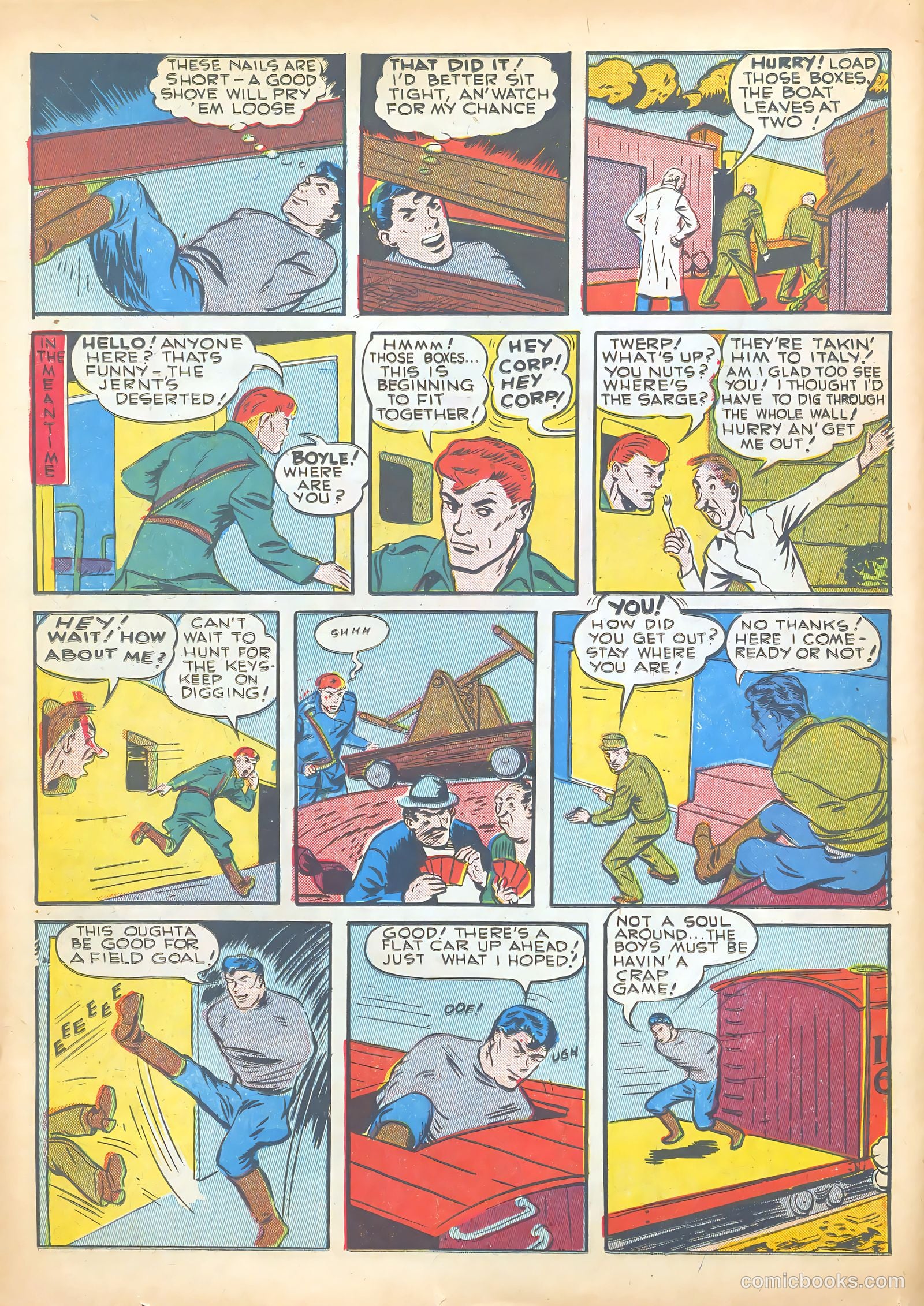 Pep Comics #23 (1942) — page 40 of 68