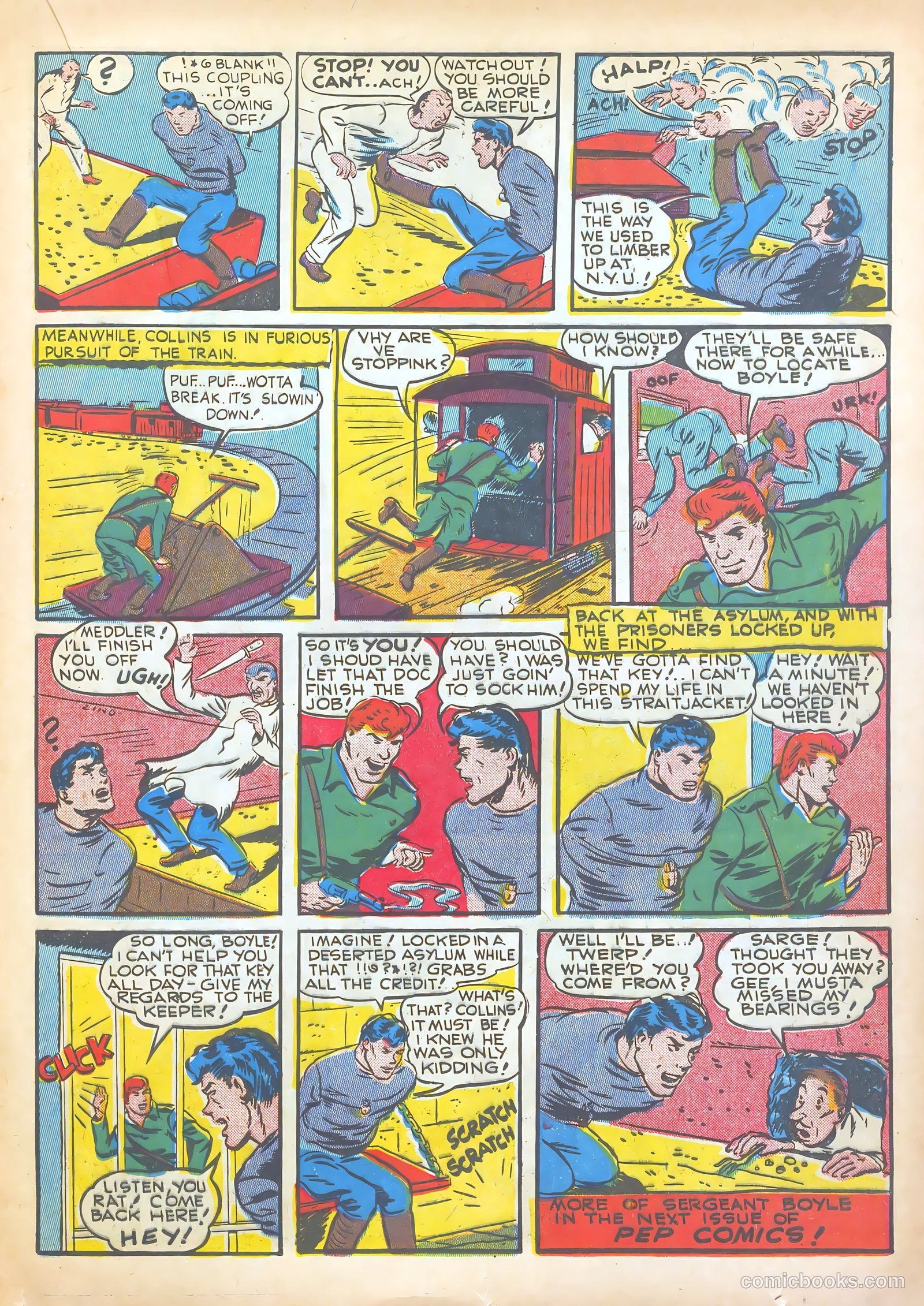 Pep Comics #23 (1942) — page 41 of 68