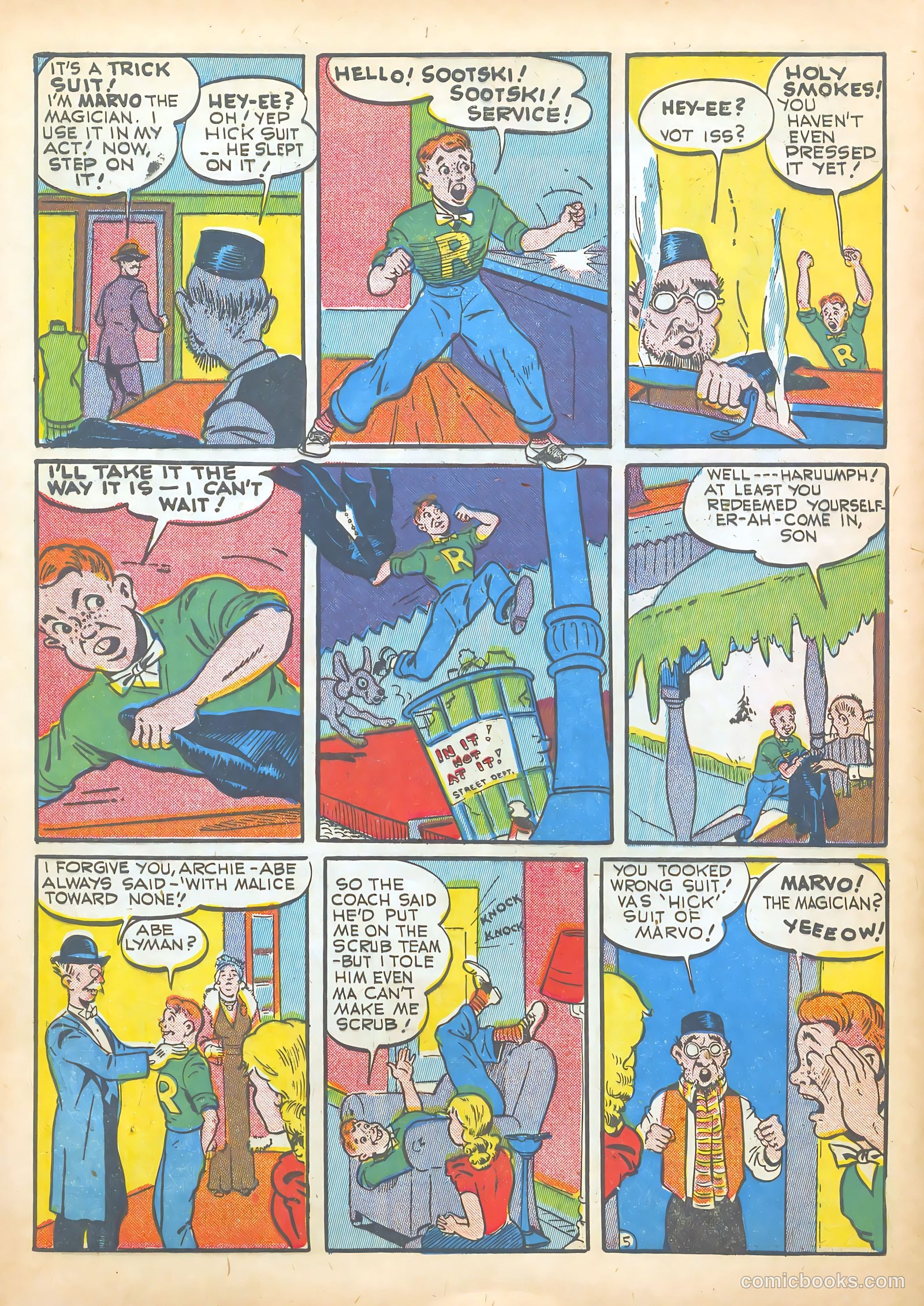 Pep Comics #23 (1942) — page 52 of 68