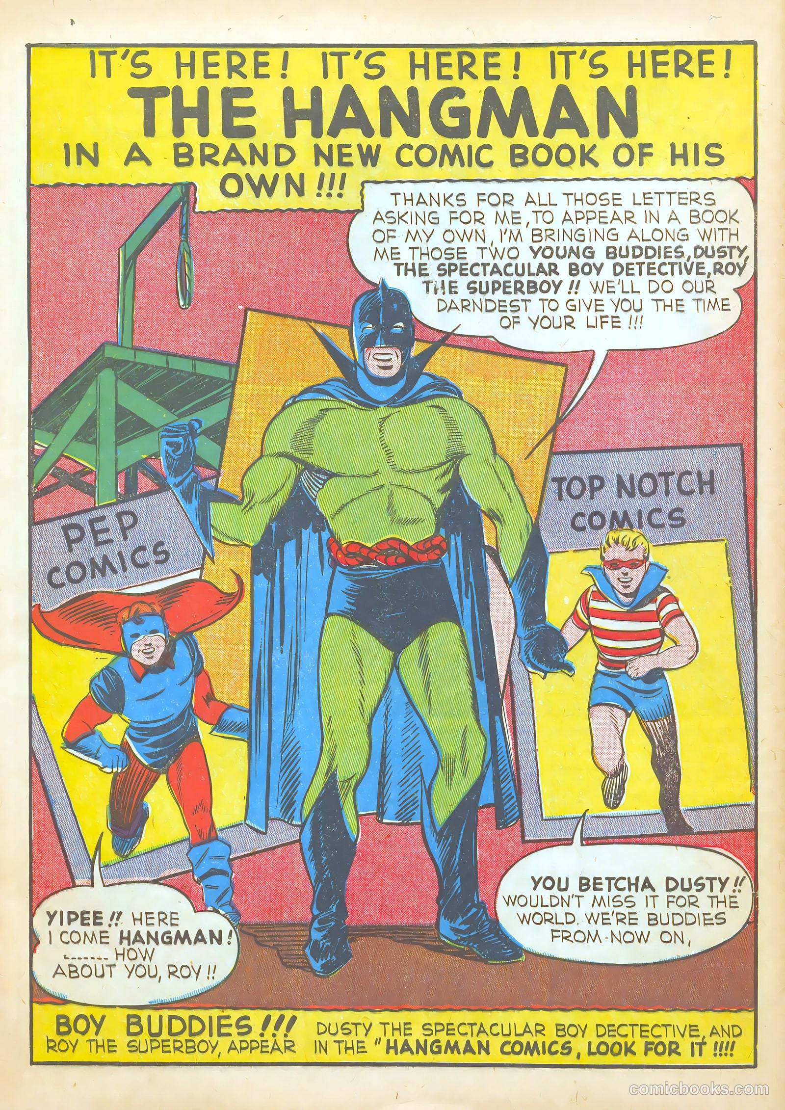 Pep Comics #23 (1942) — page 54 of 68