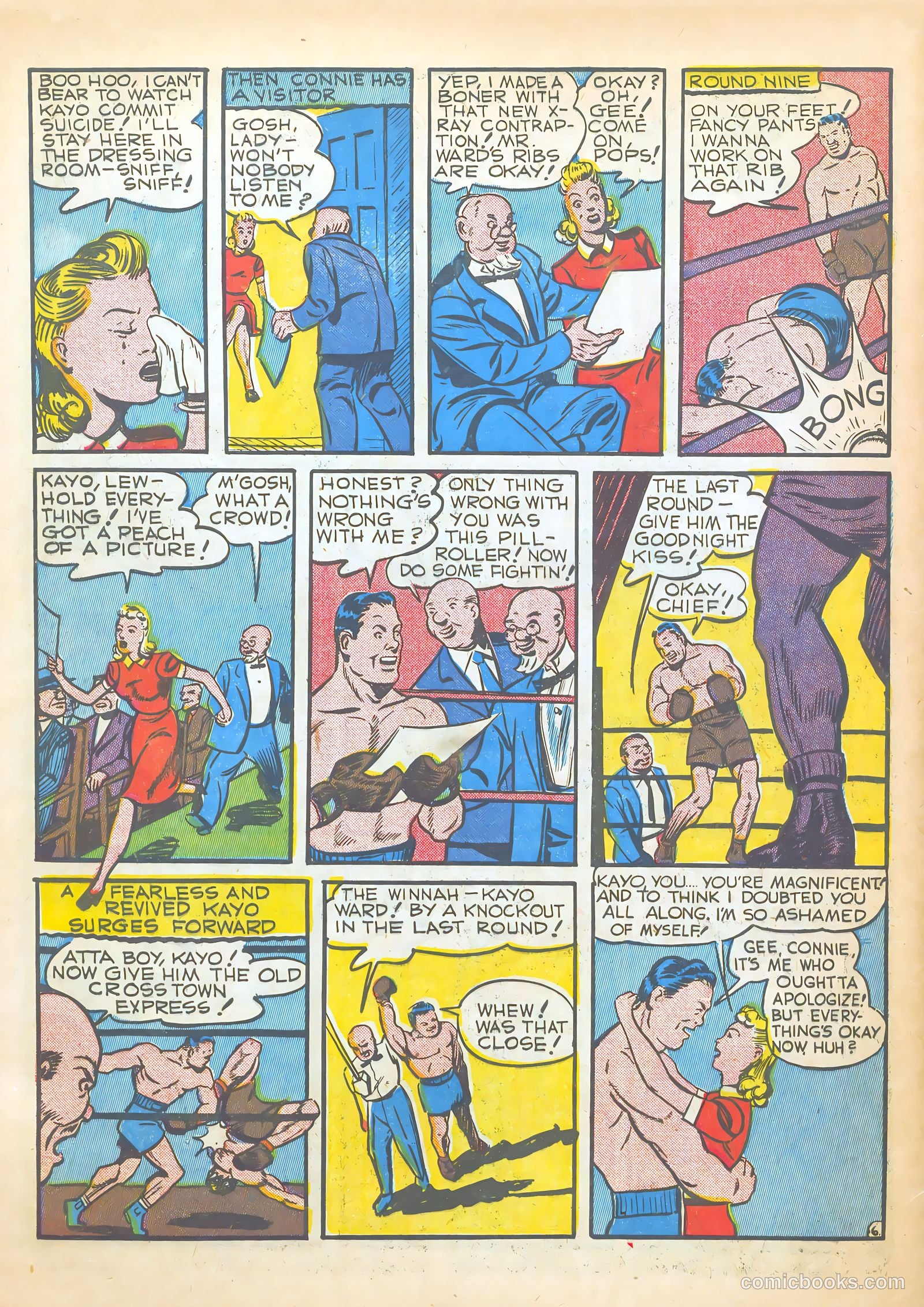 Pep Comics #23 (1942) — page 60 of 68