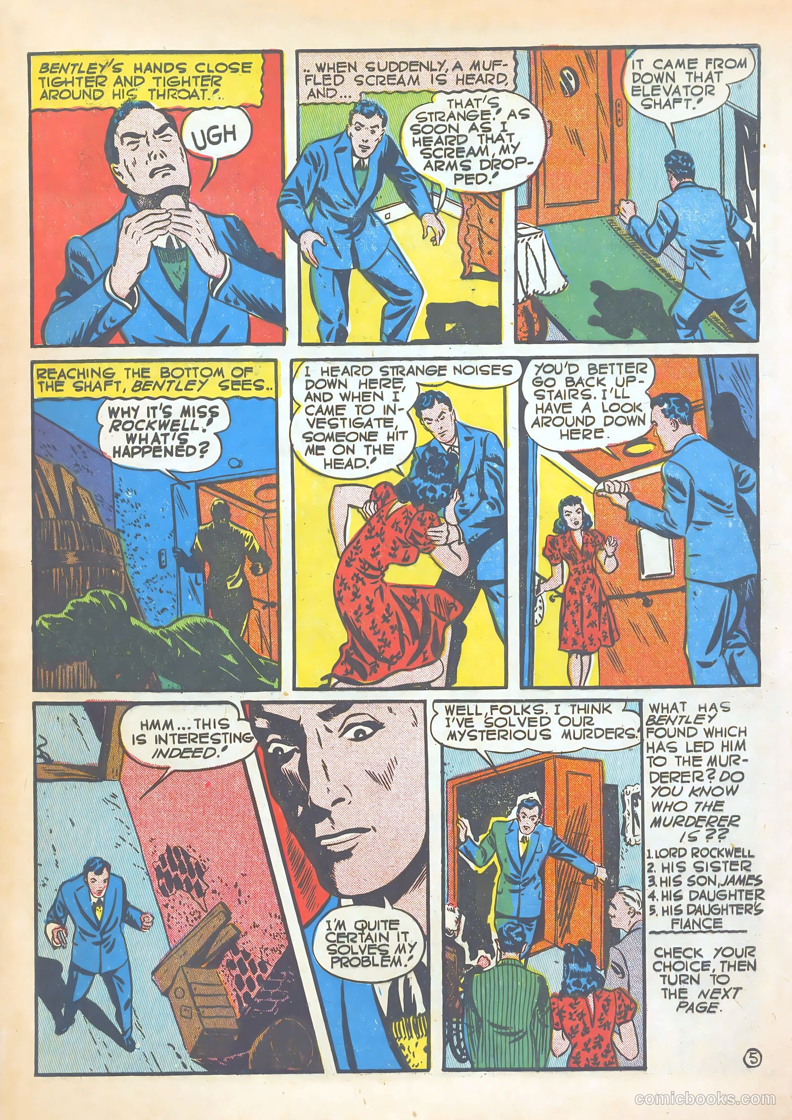 Pep Comics #23 (1942) — page 65 of 68