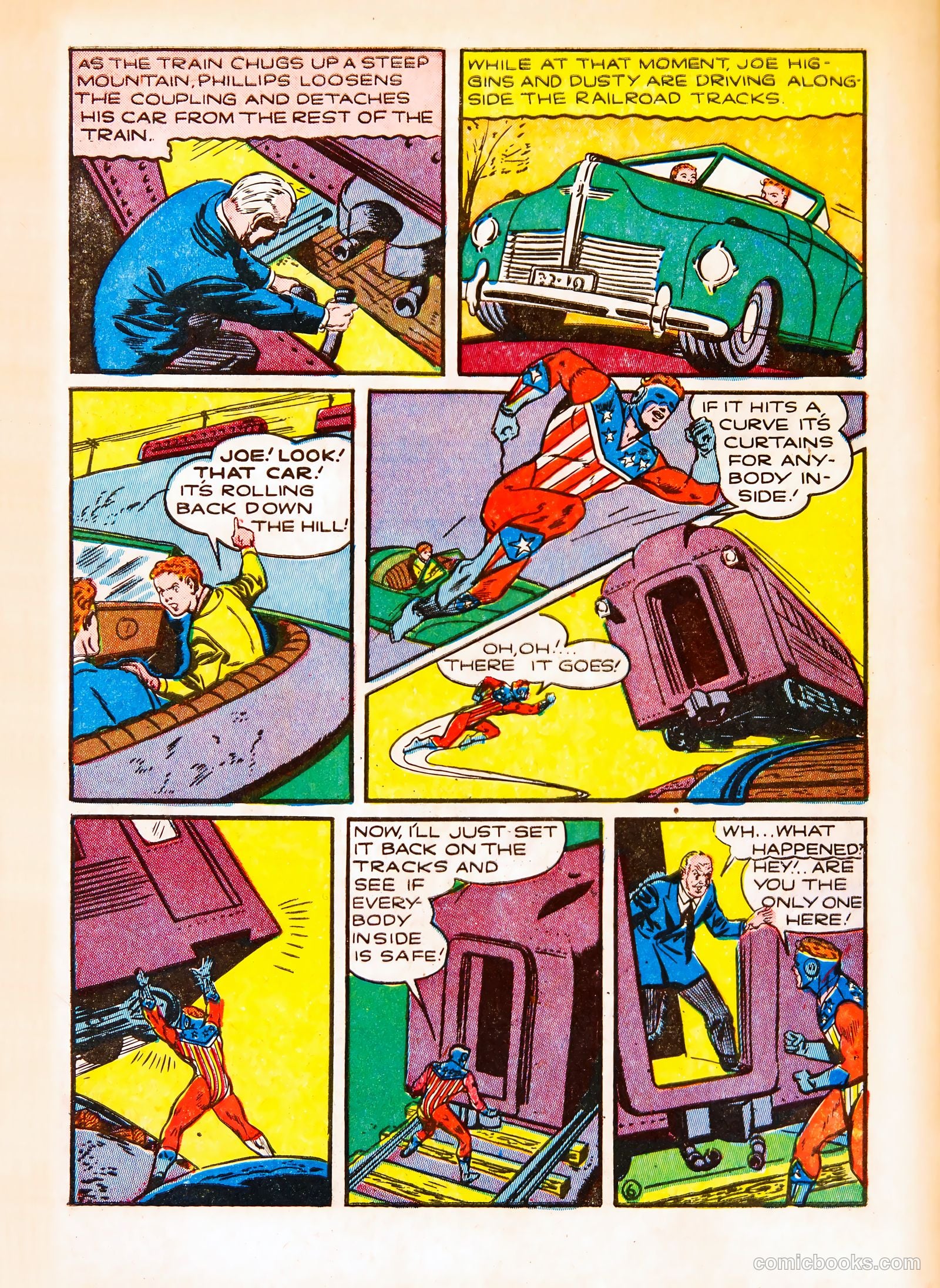 Pep Comics #24 (1942) — page 8 of 68