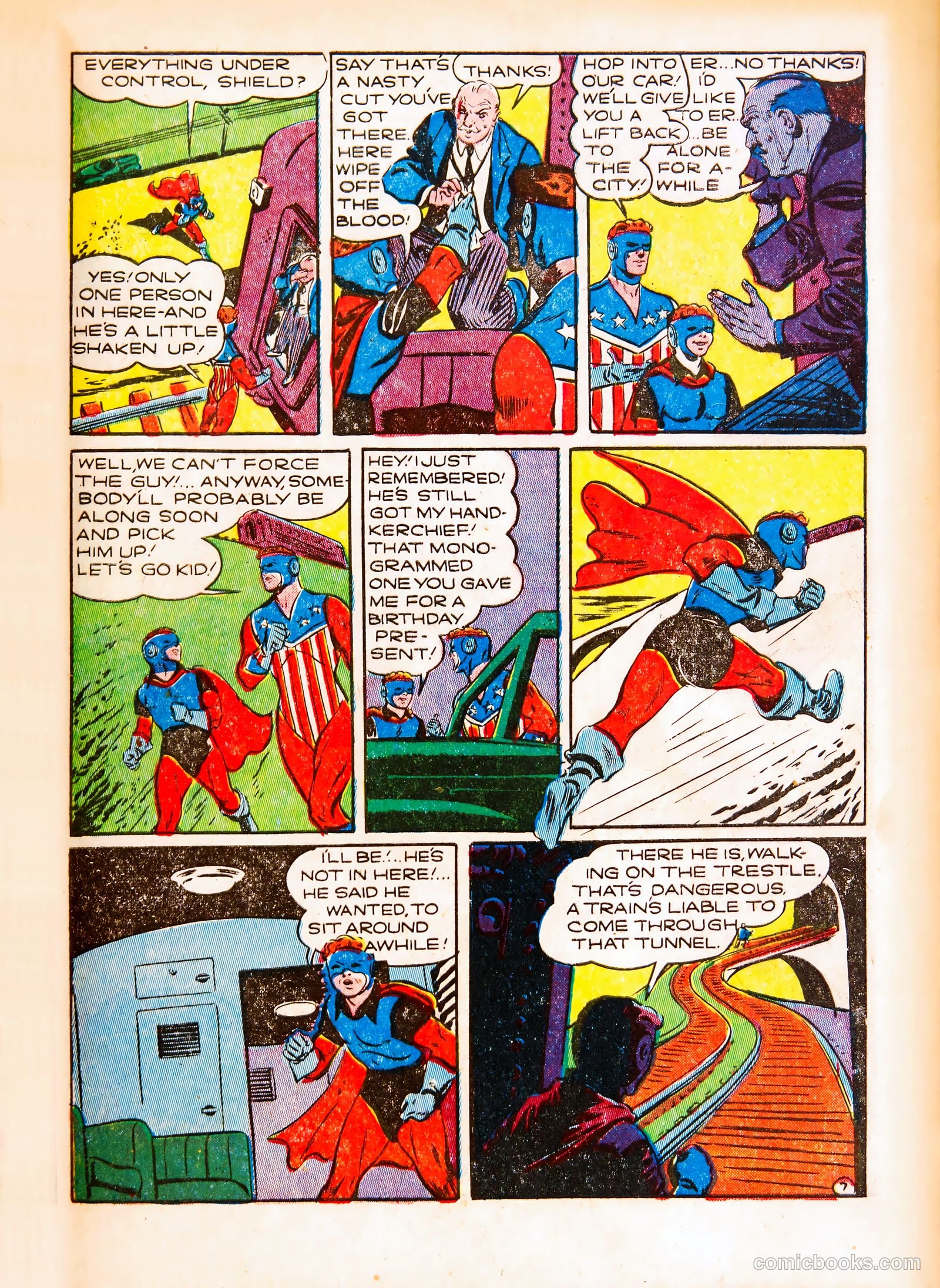 Pep Comics #24 (1942) — page 9 of 68