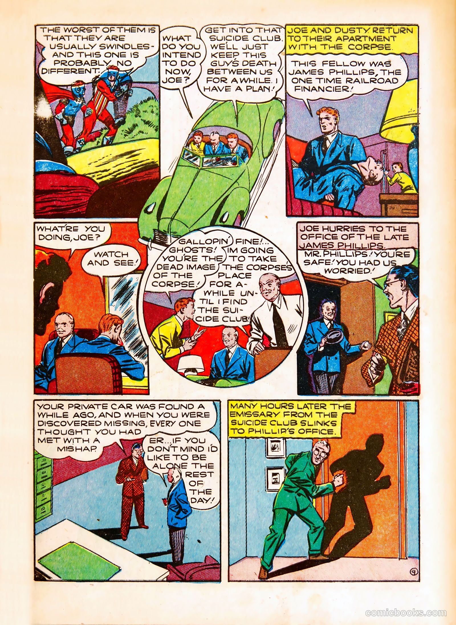 Pep Comics #24 (1942) — page 11 of 68