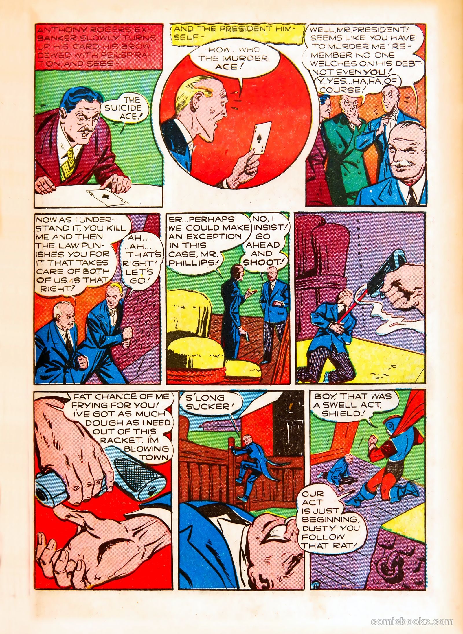 Pep Comics #24 (1942) — page 13 of 68