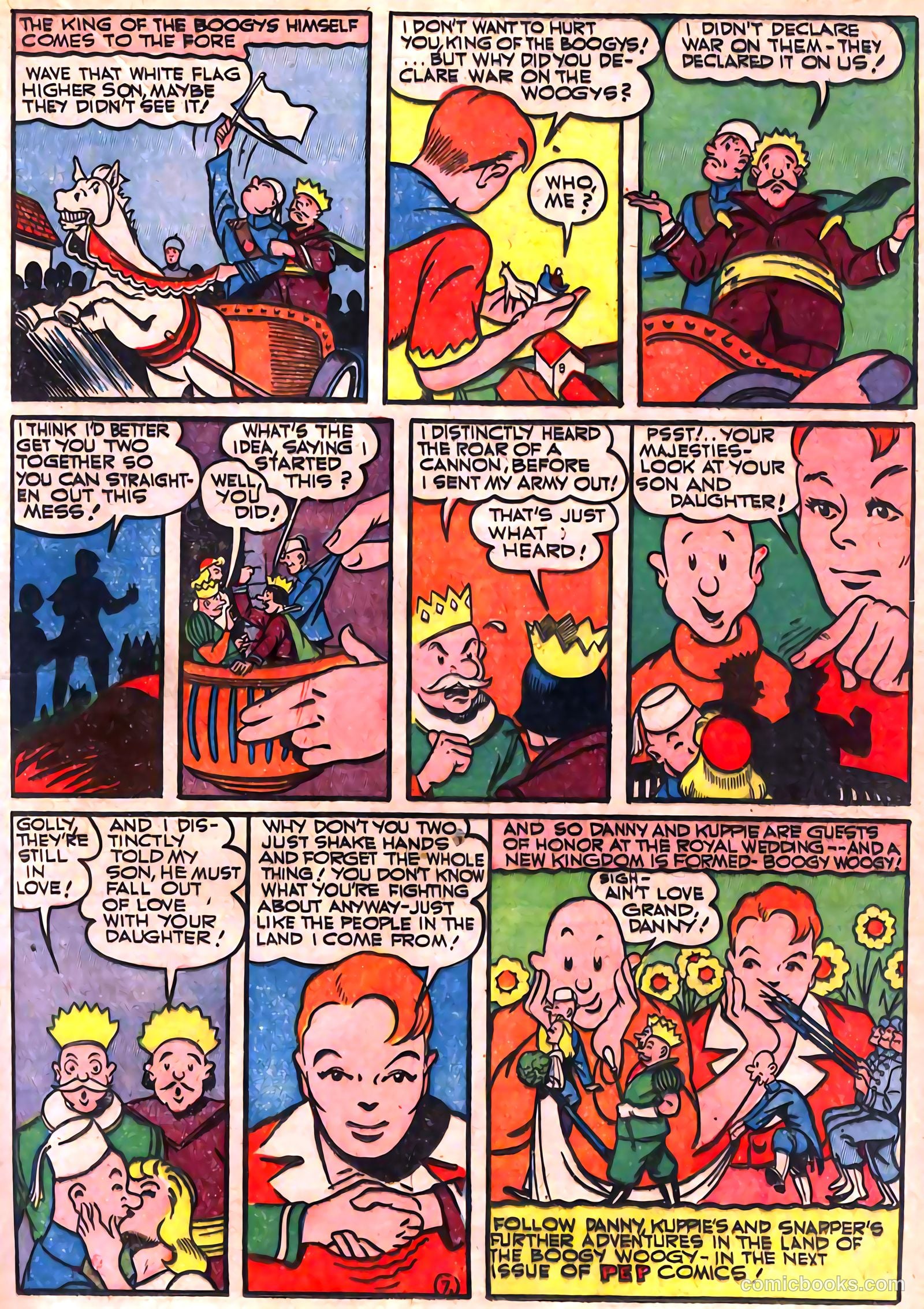 Pep Comics #24 (1942) — page 33 of 68