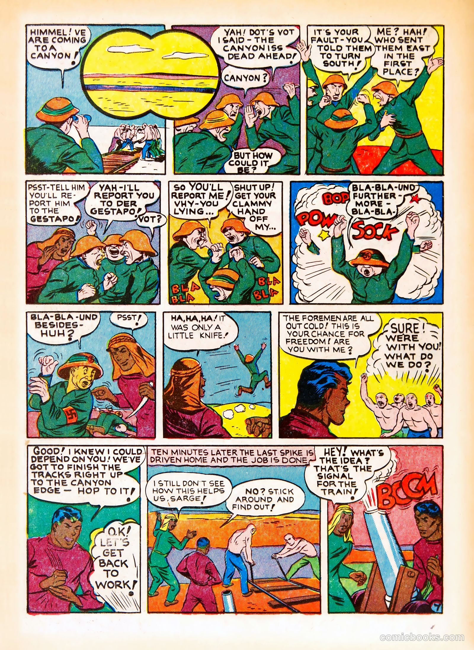 Pep Comics #24 (1942) — page 40 of 68