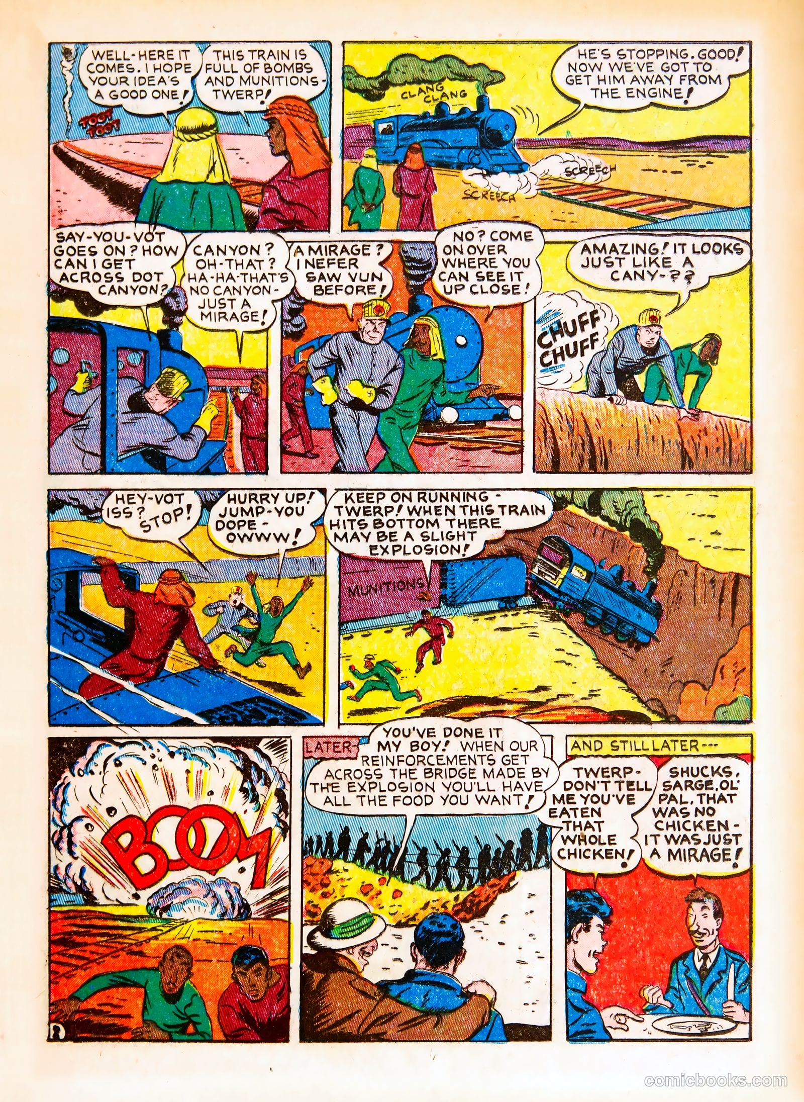 Pep Comics #24 (1942) — page 41 of 68