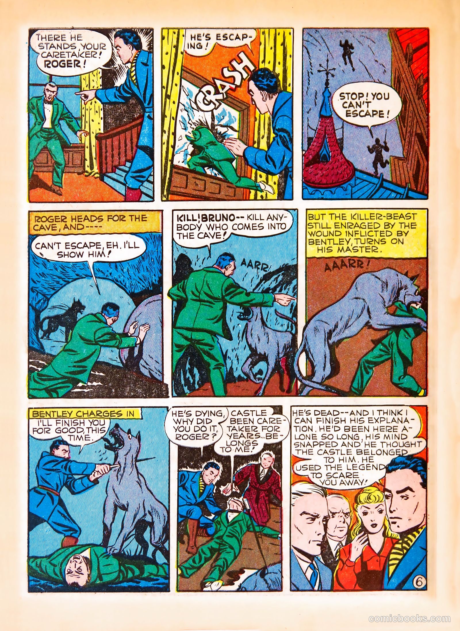 Pep Comics #24 (1942) — page 66 of 68
